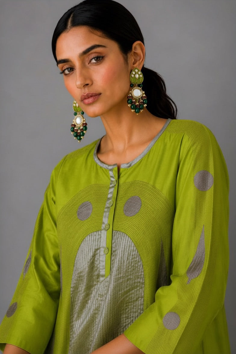 Arch - Green Kurta Set
