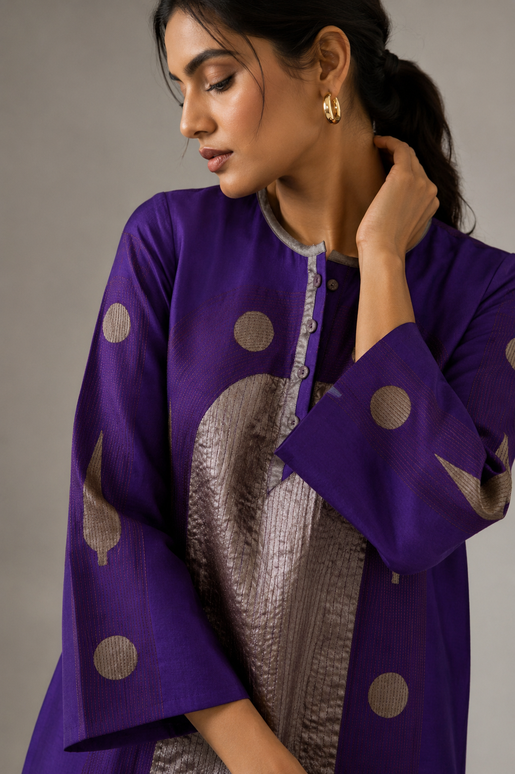 Arch - Violet Kurta Set