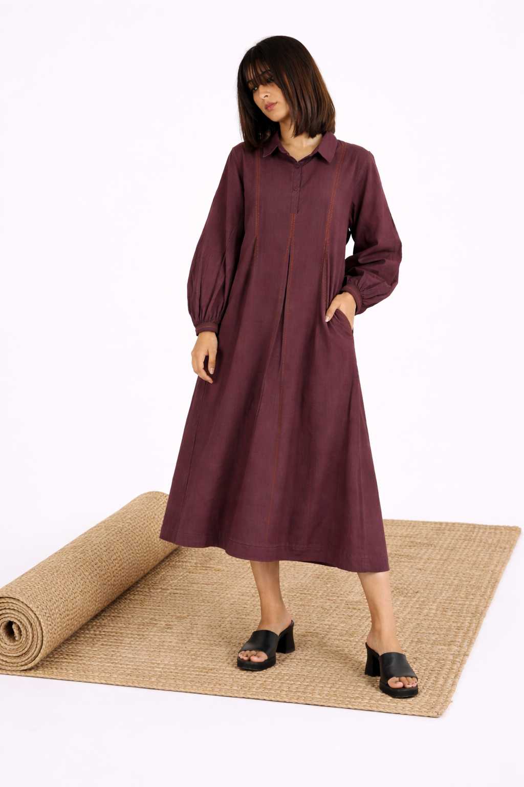 Chestnut Brown Dress