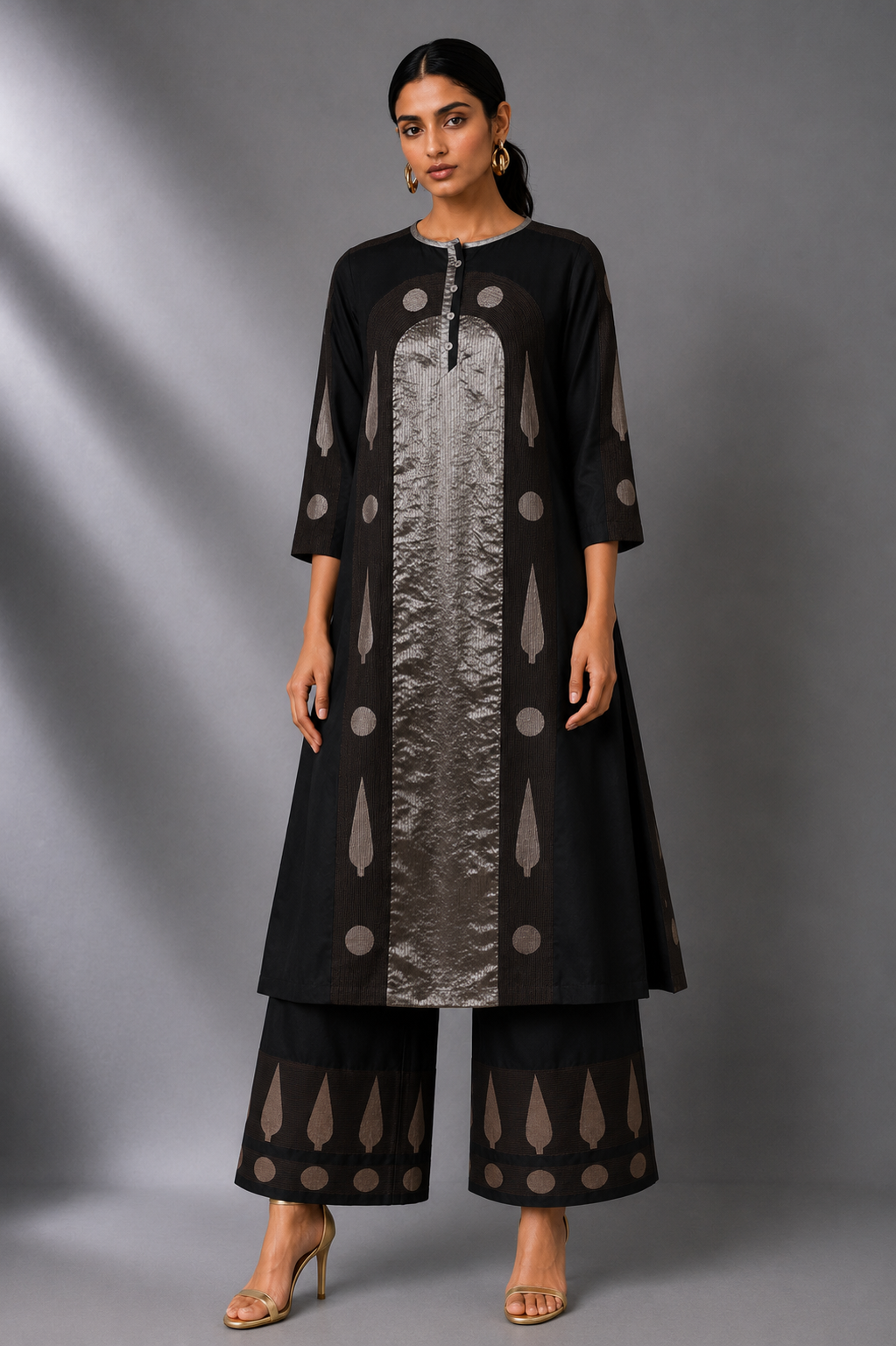 Arch - Black Kurta Set