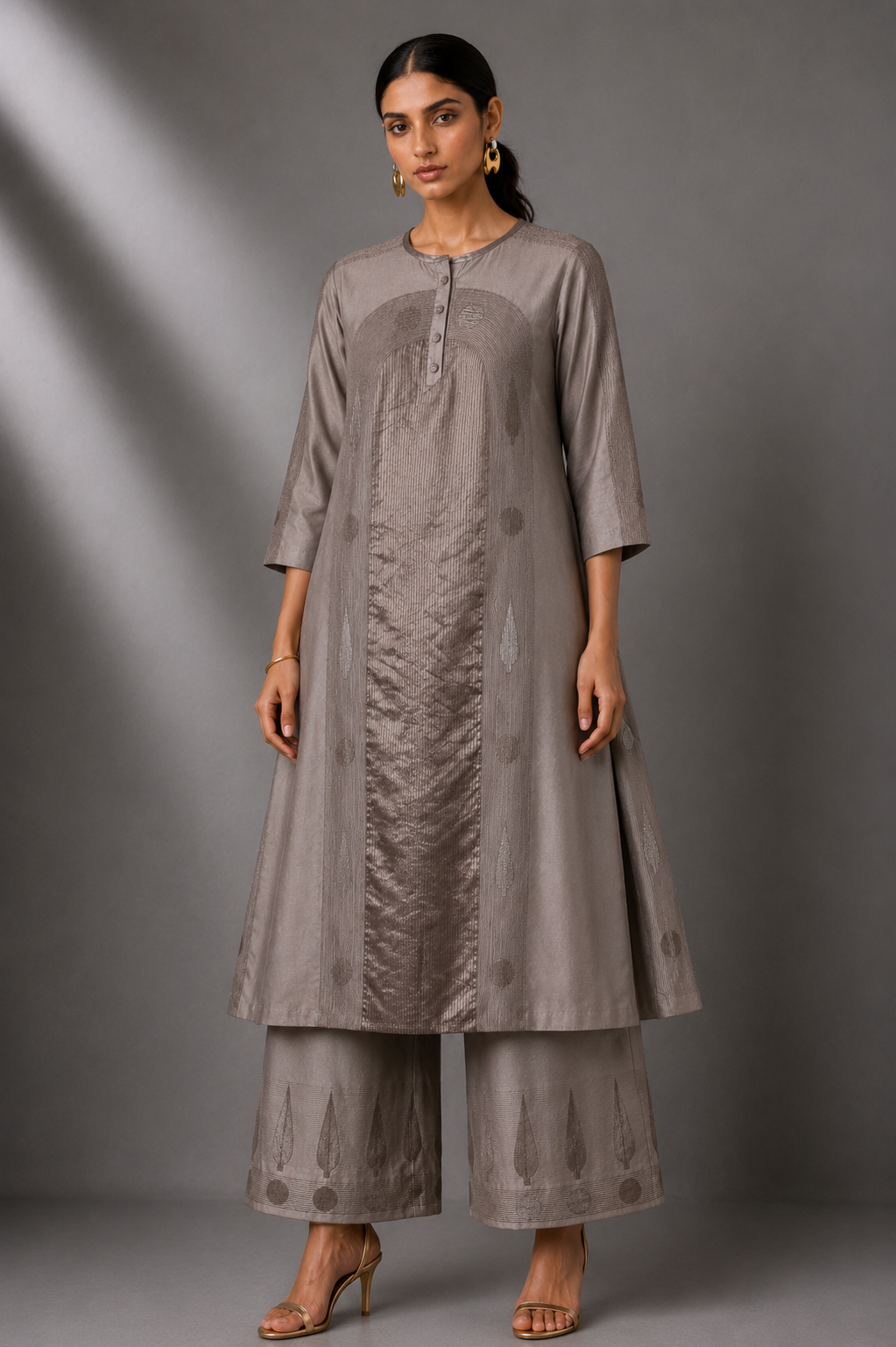 Arch - Grey Kurta Set