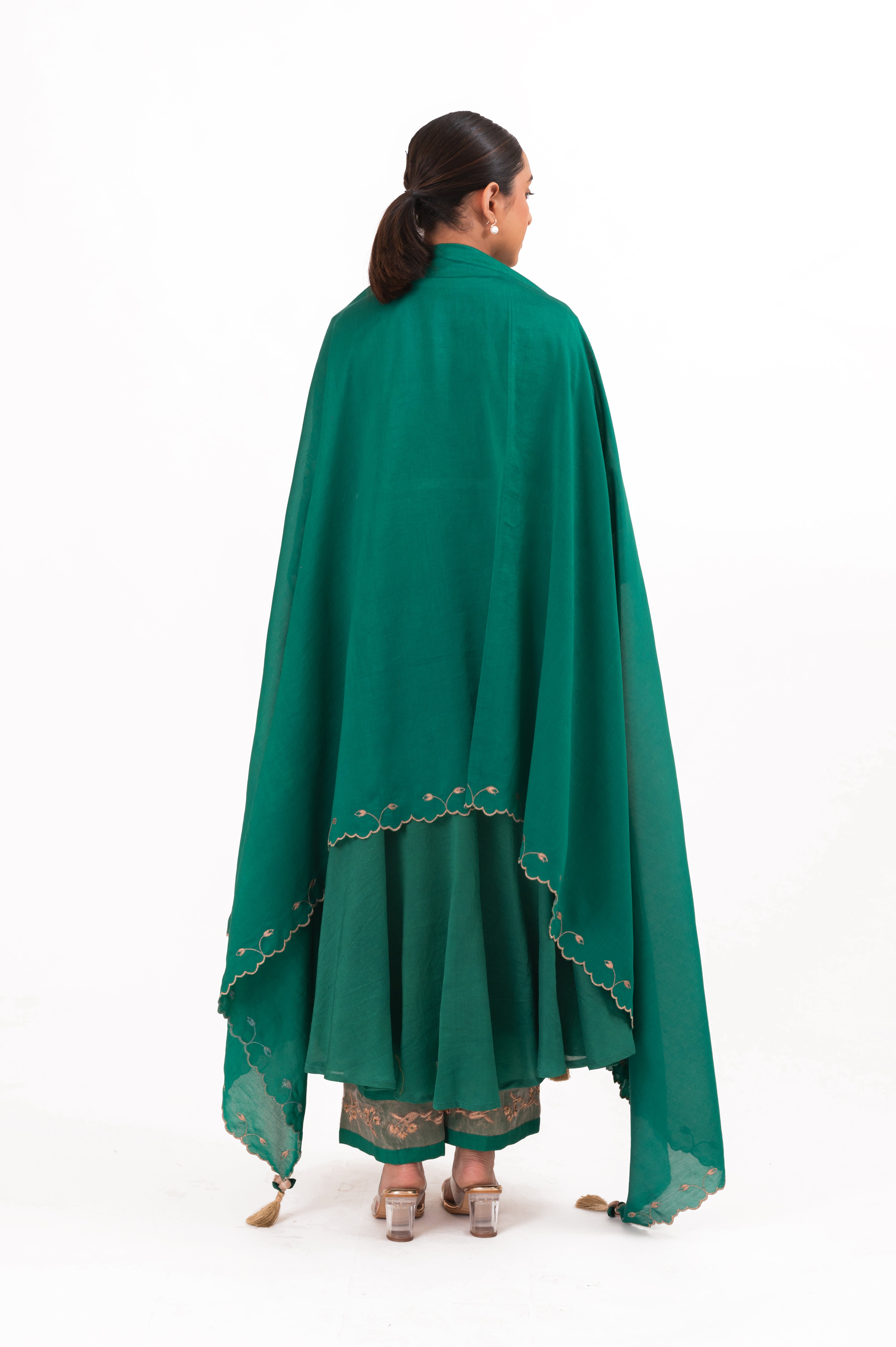 LILA - Emerald - Anarkali Set