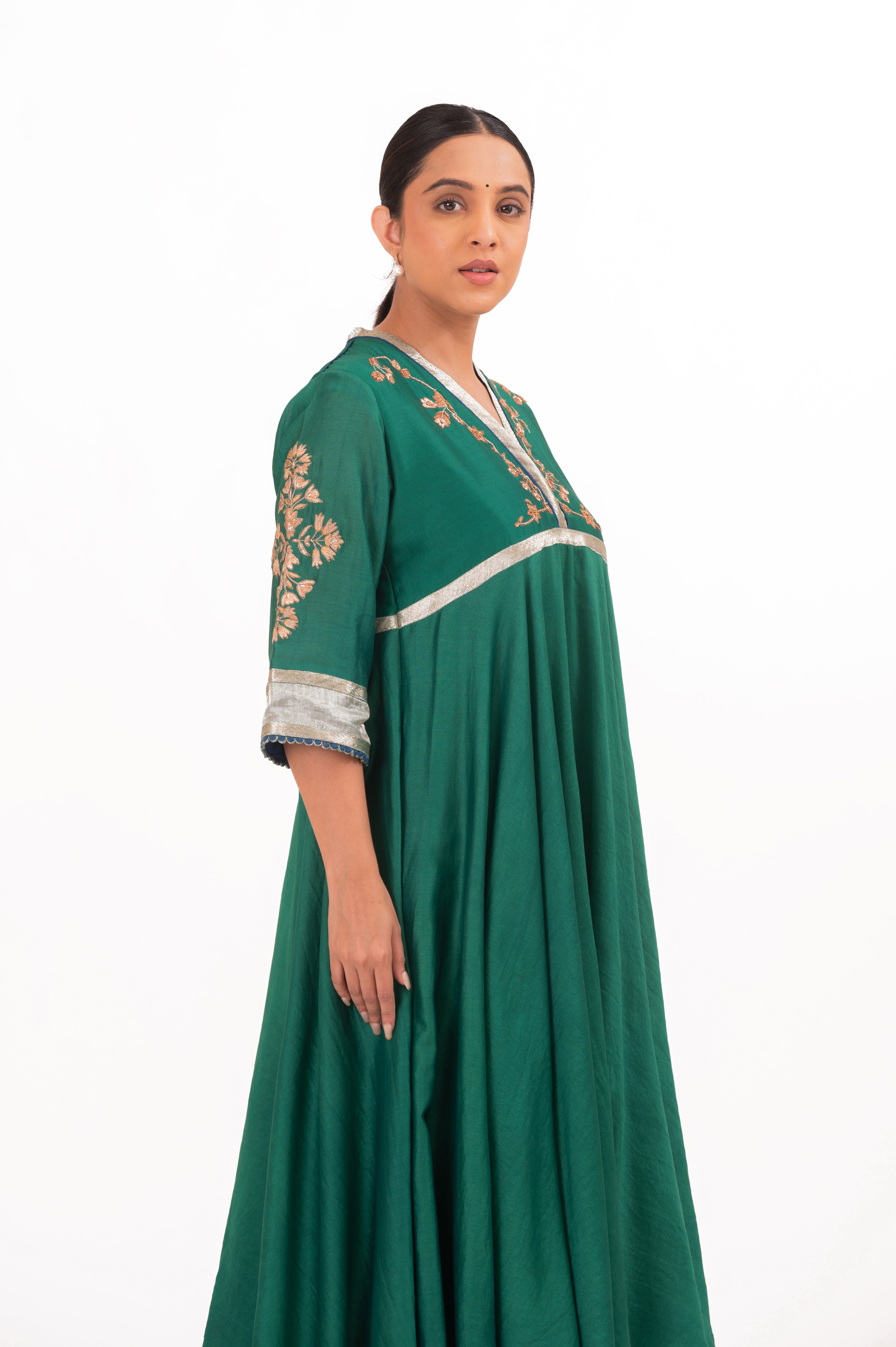 LILA - Emerald - Anarkali Set
