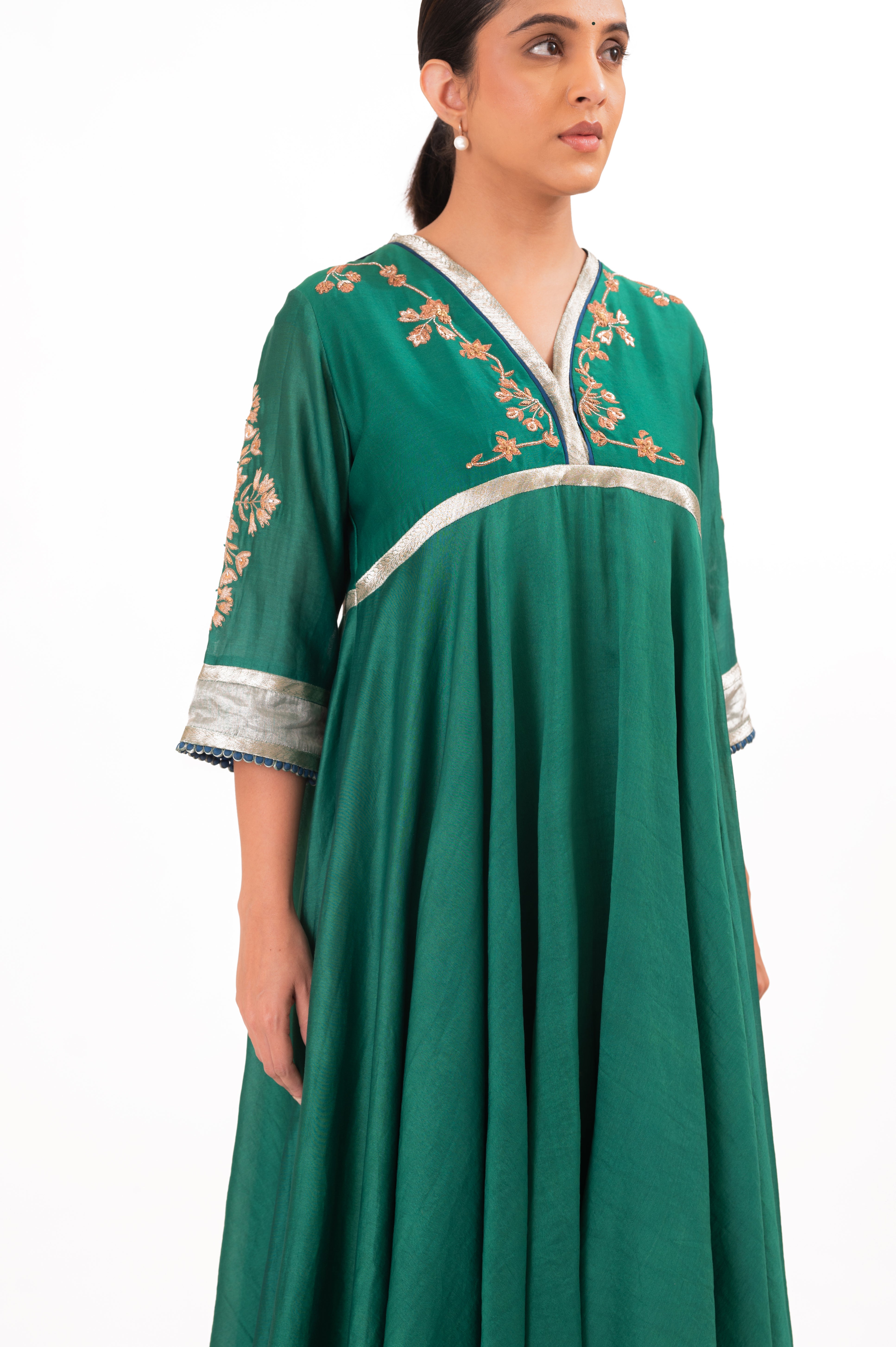 LILA - Emerald - Anarkali Set