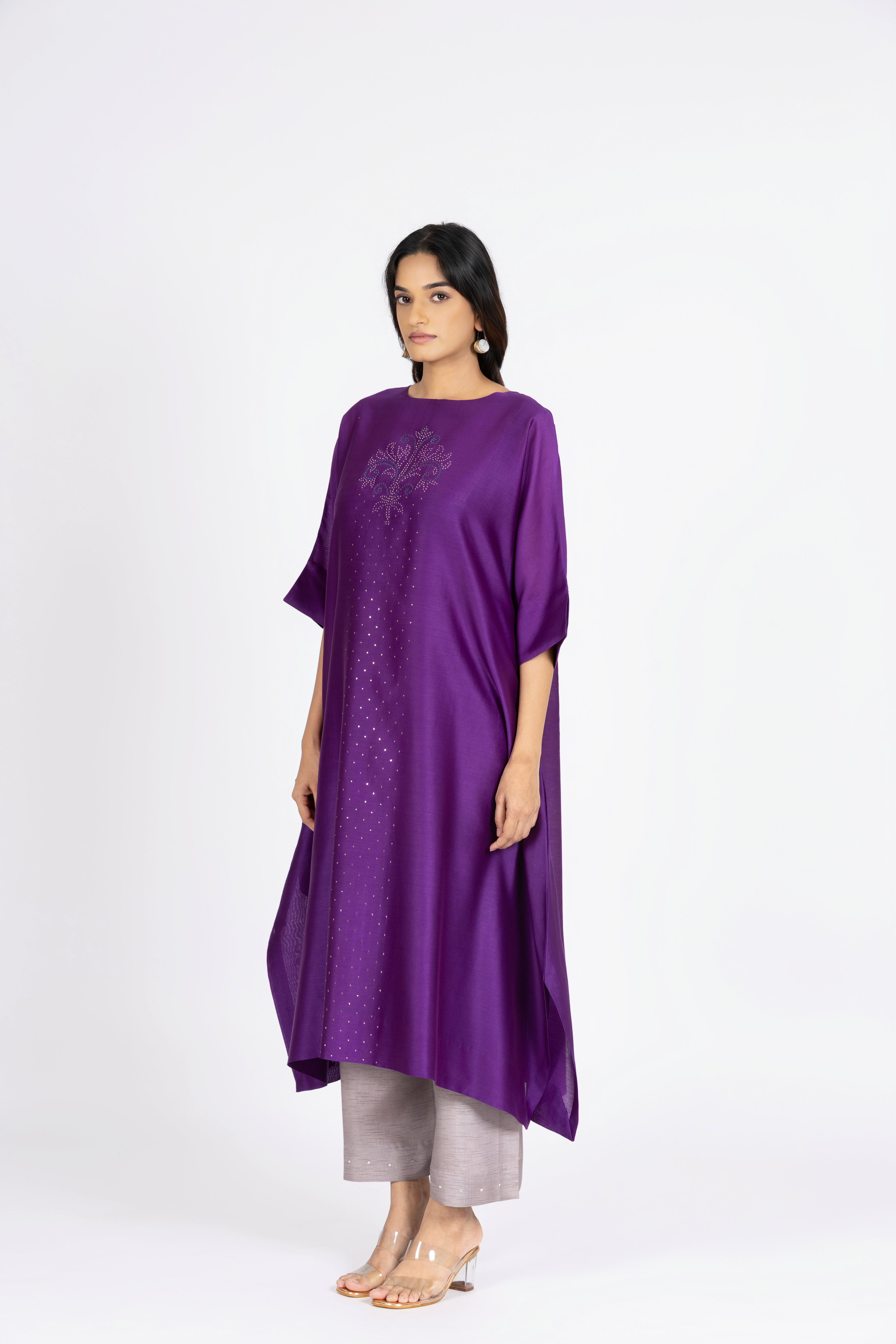 Violet Kimono Kurta / Dress