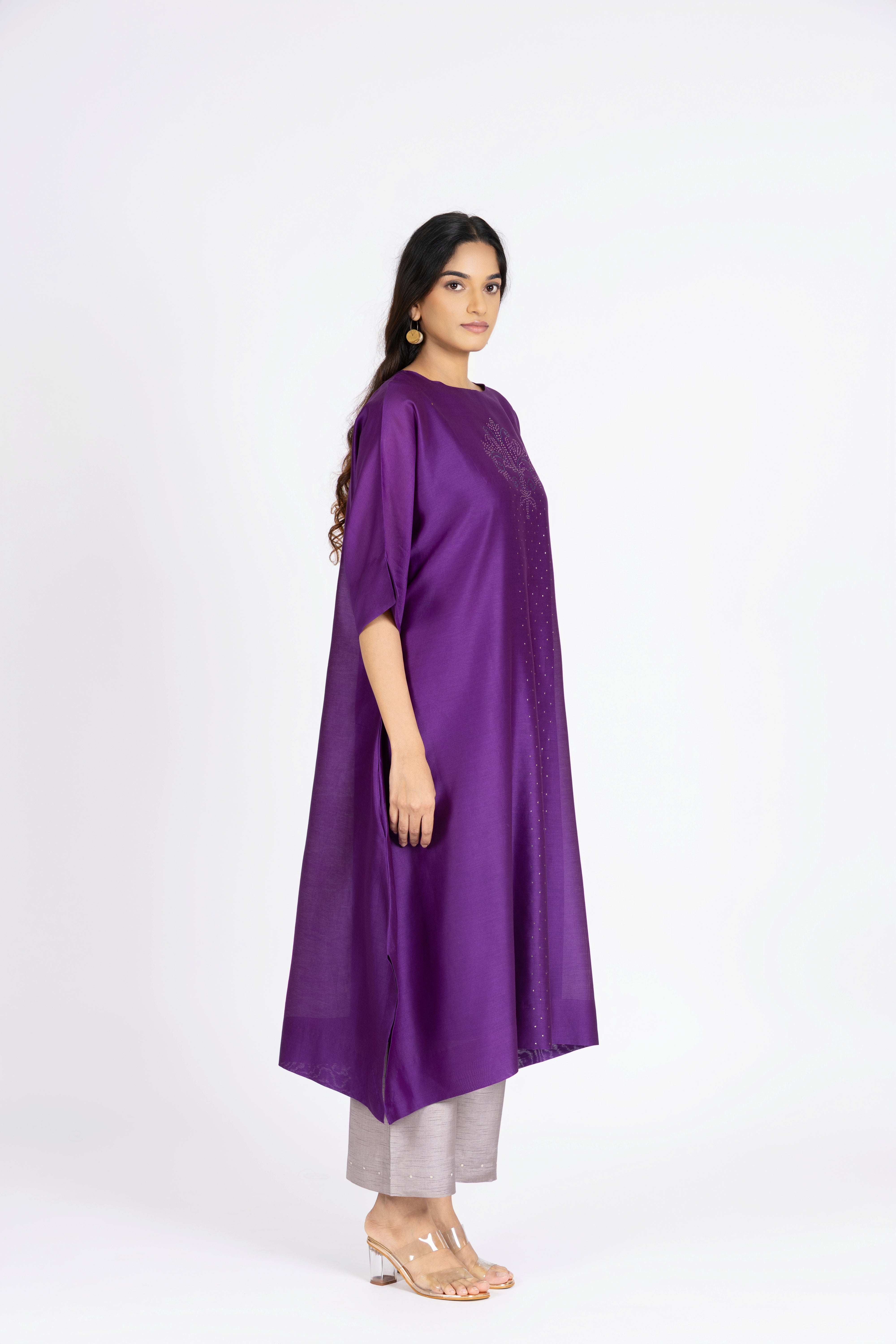 Violet Kimono Kurta / Dress
