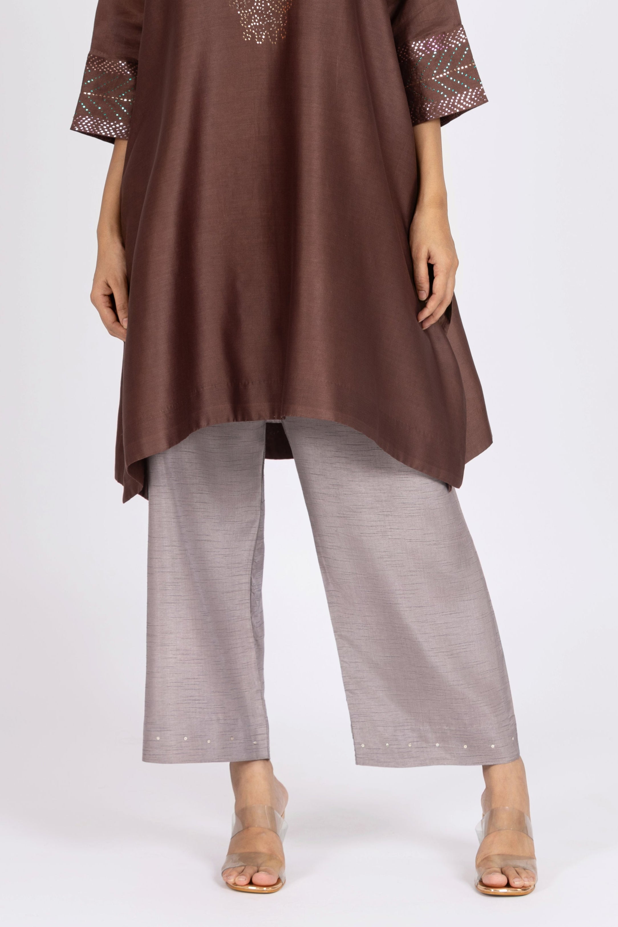 Silver Grey Pants
