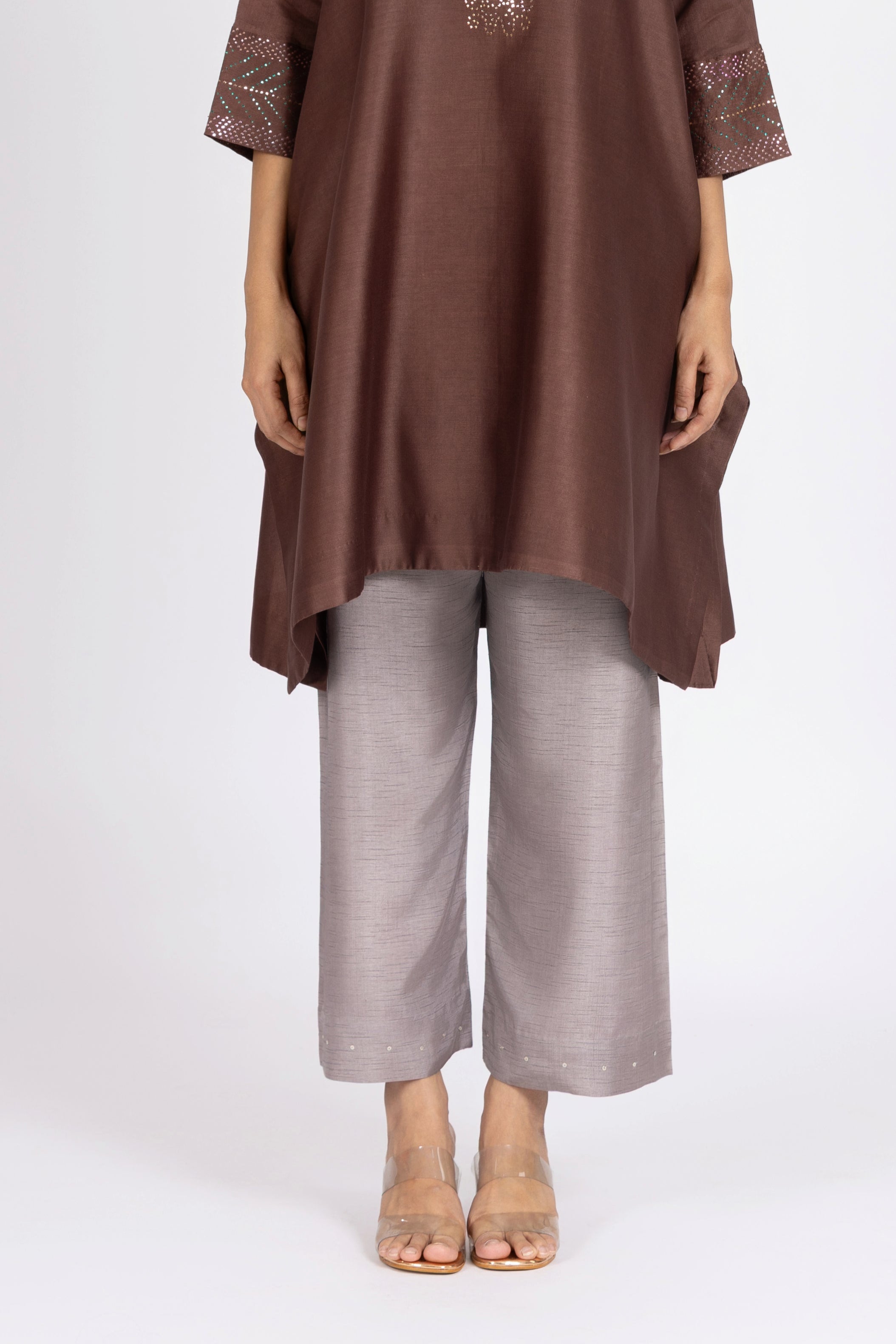 Silver Grey Pants