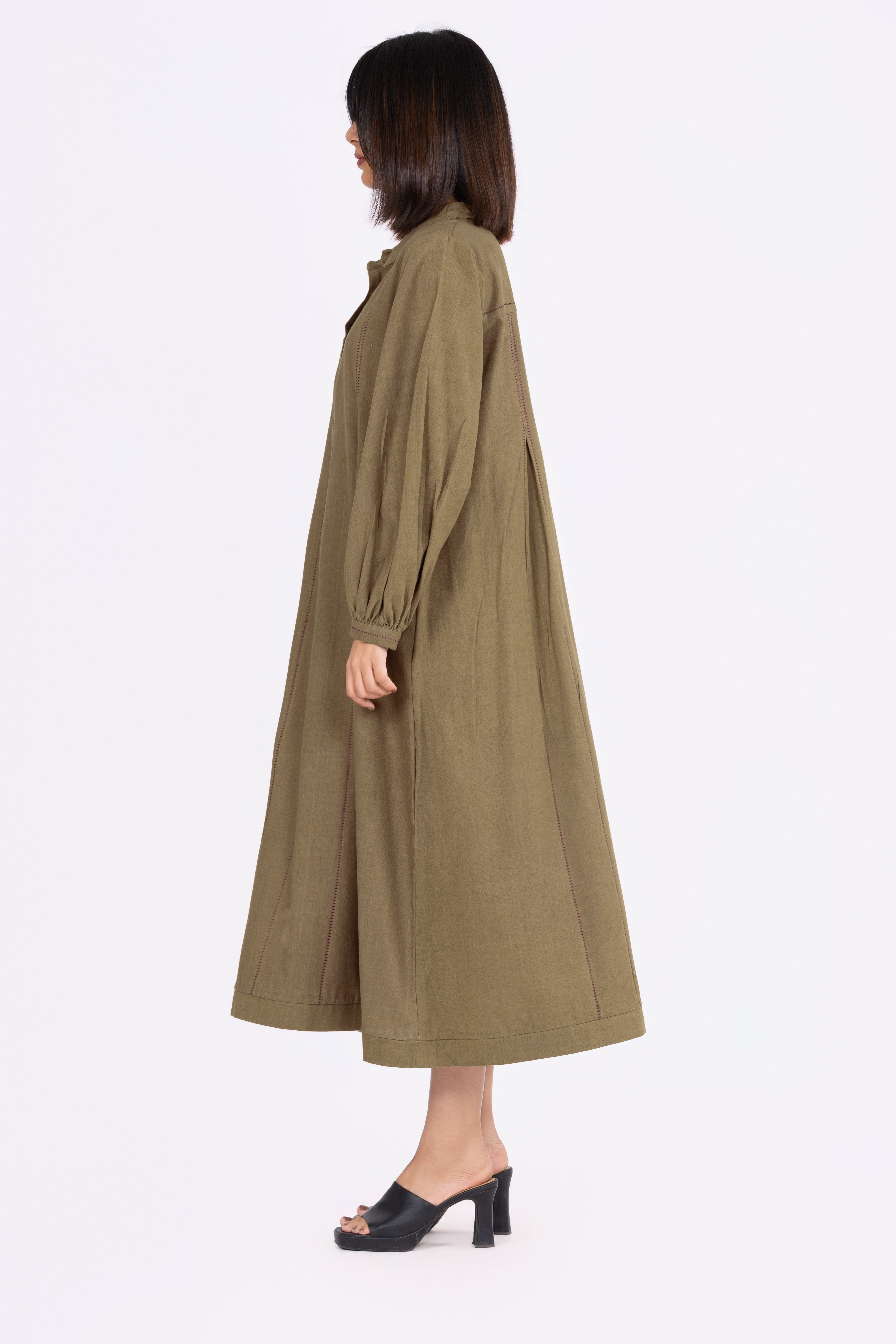 Olive Khakhi Dress