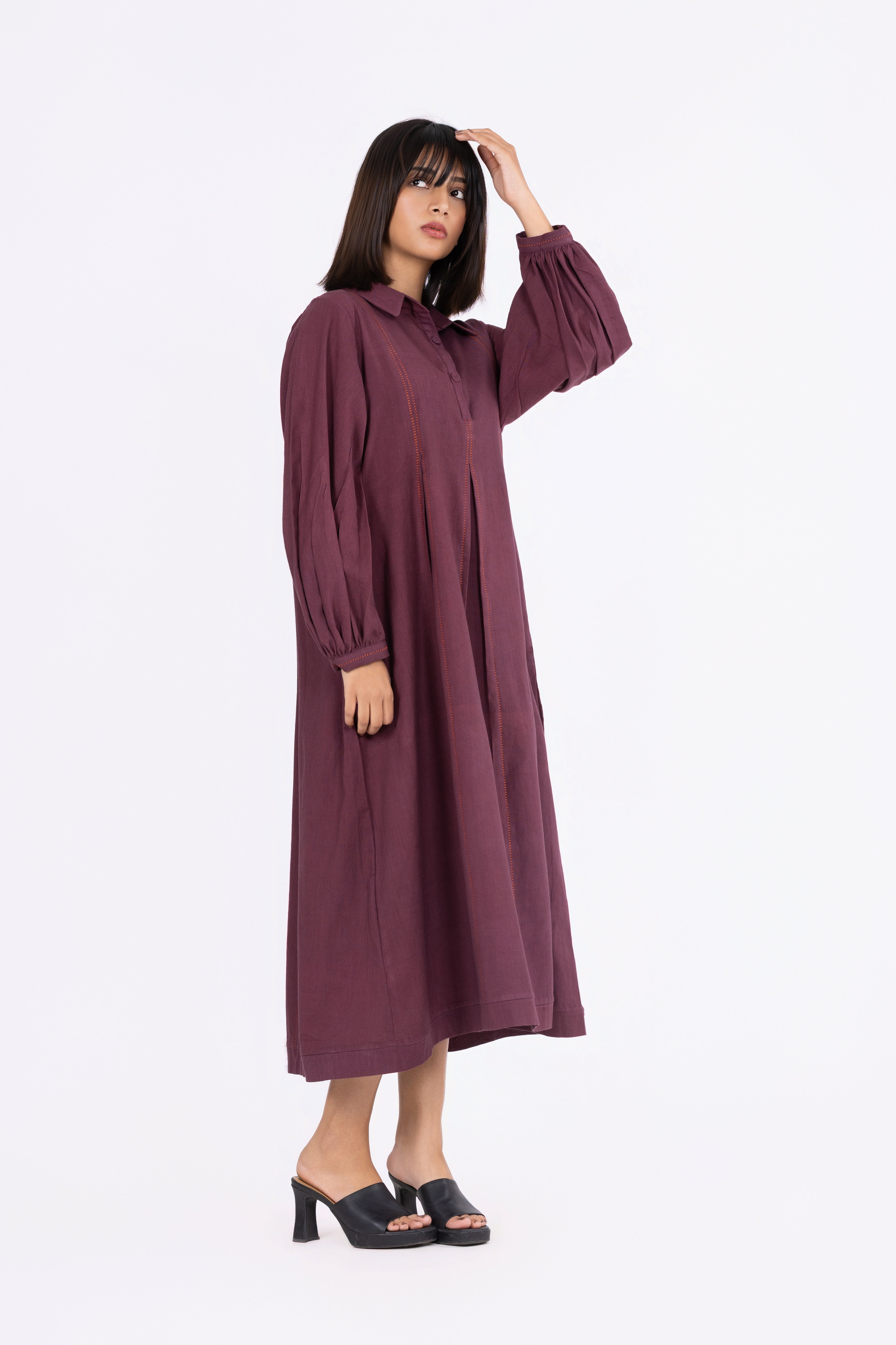 Chestnut Brown Dress