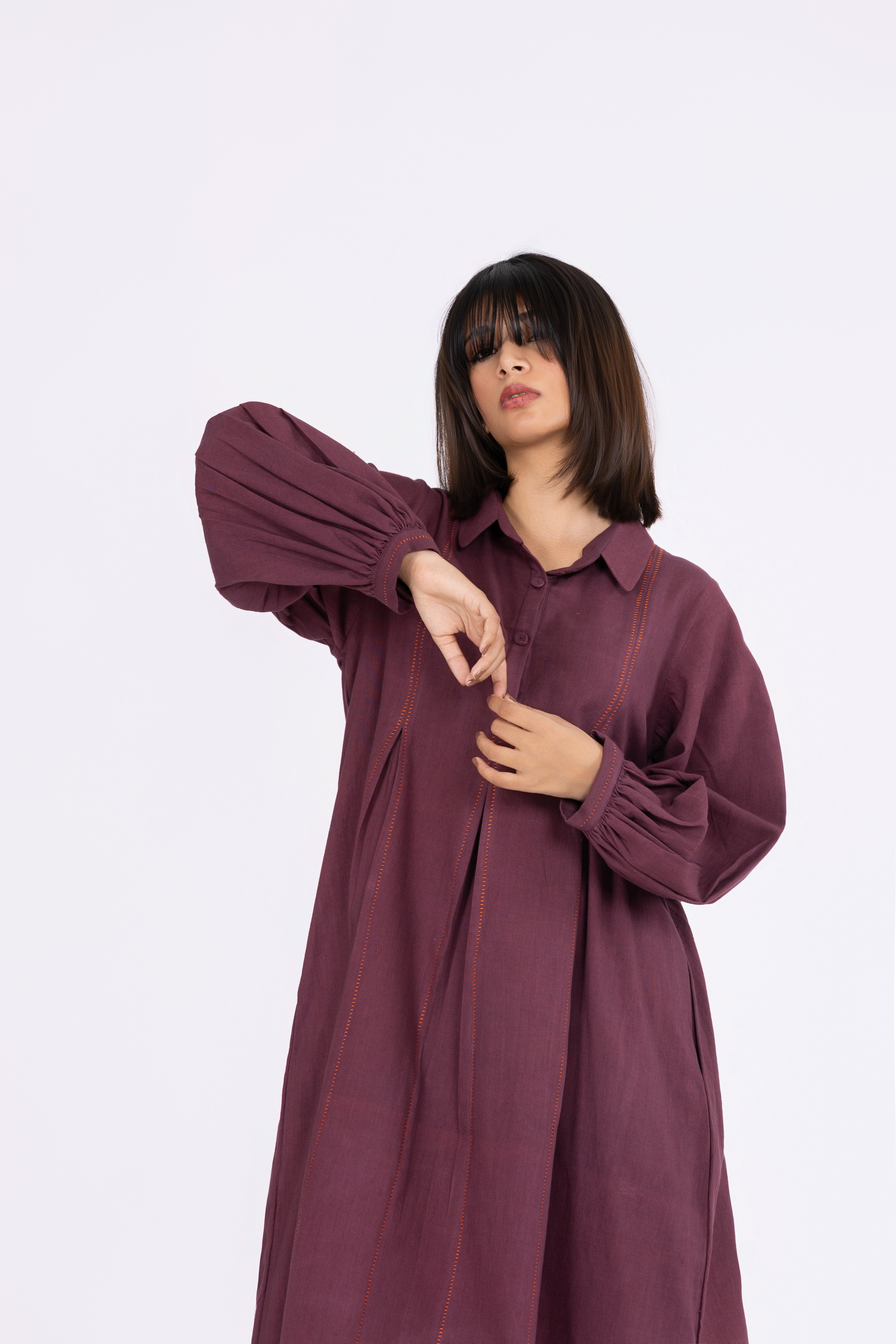 Chestnut Brown Dress