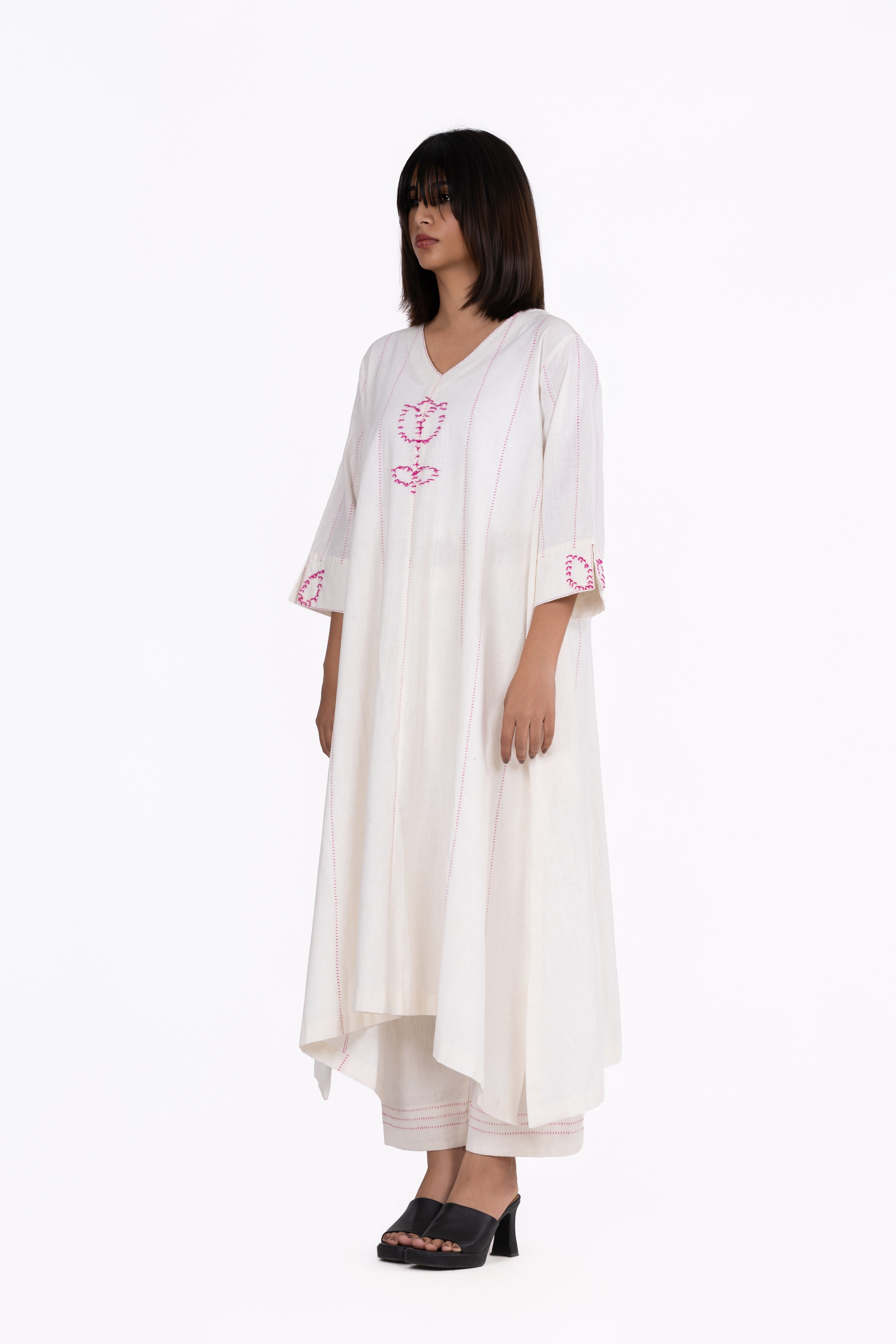 Cloud White Kurta Set