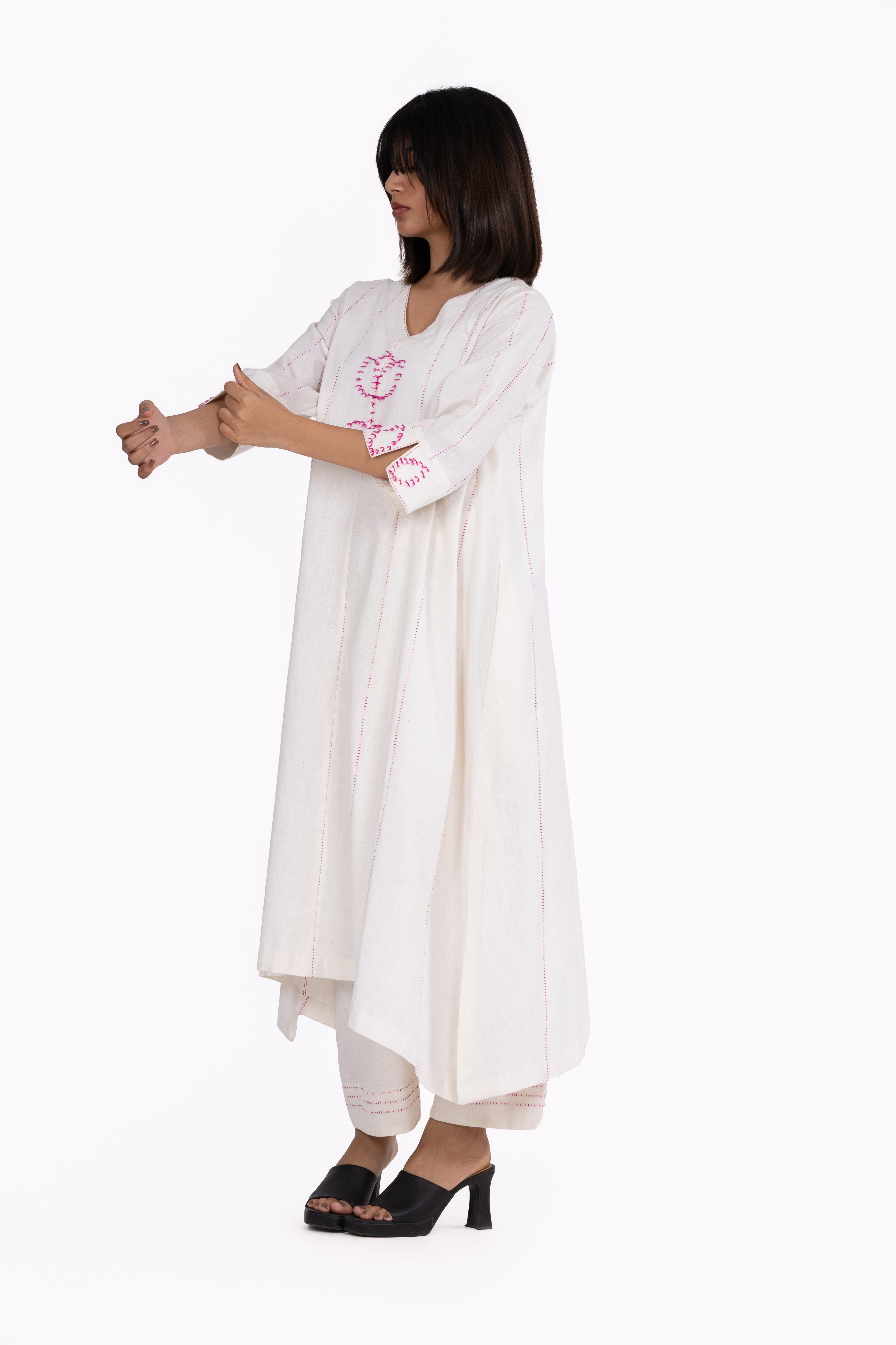 Cloud White Kurta Set