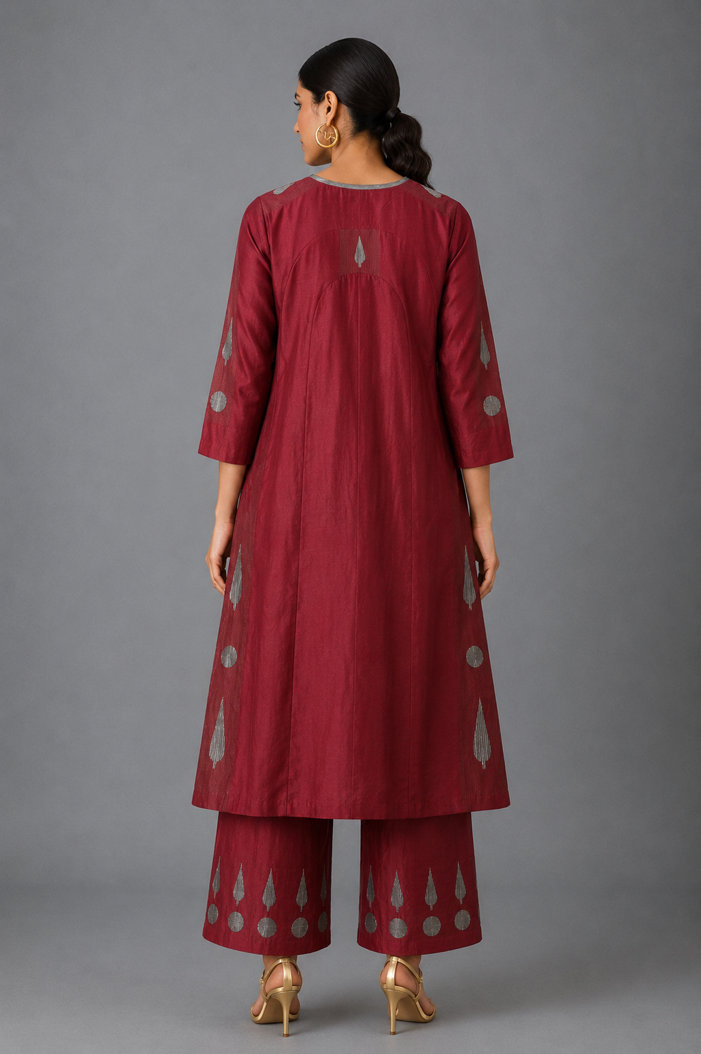 Arch - Red Kurta Set
