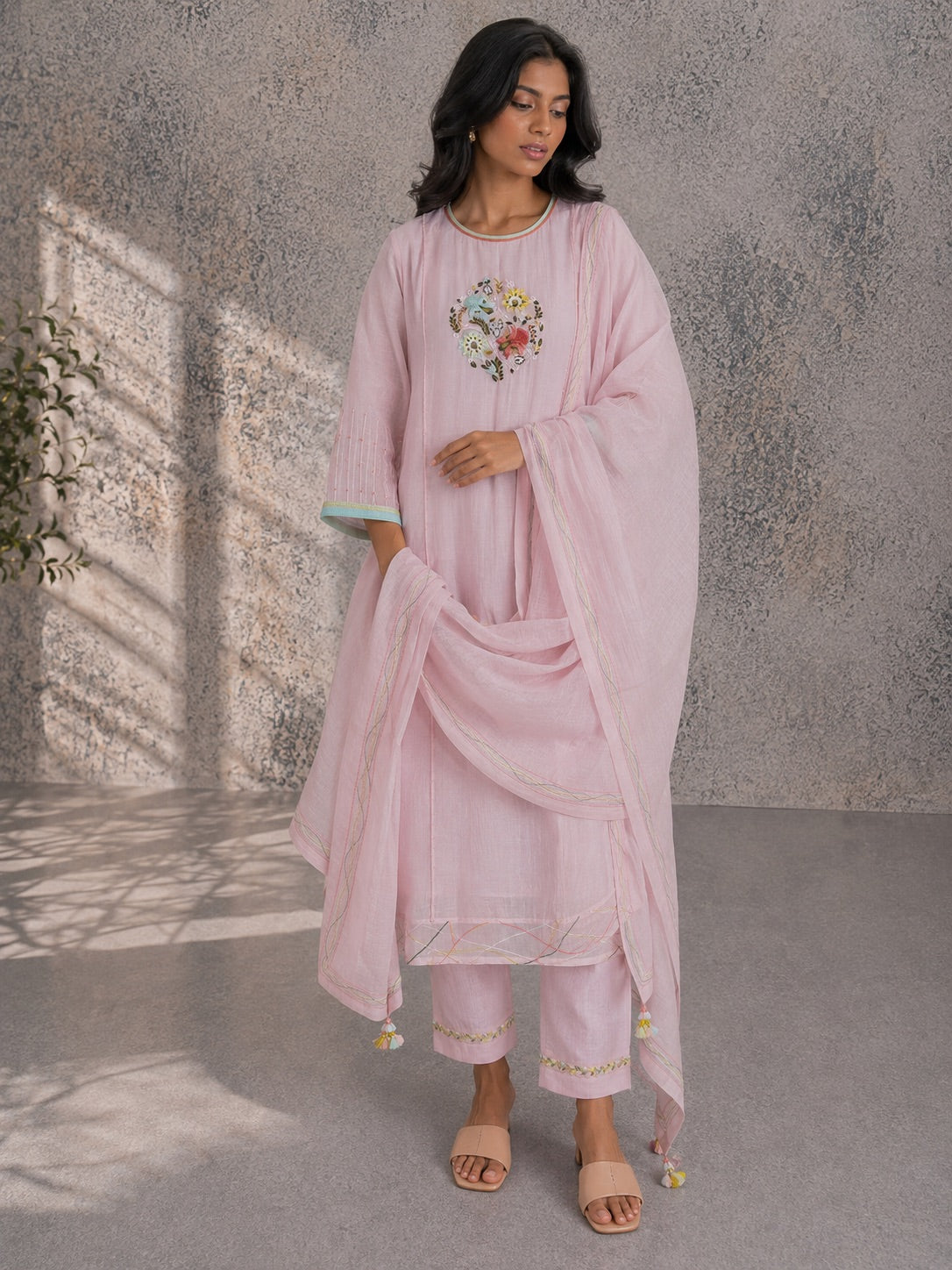 Lotus Pink Kurta Set