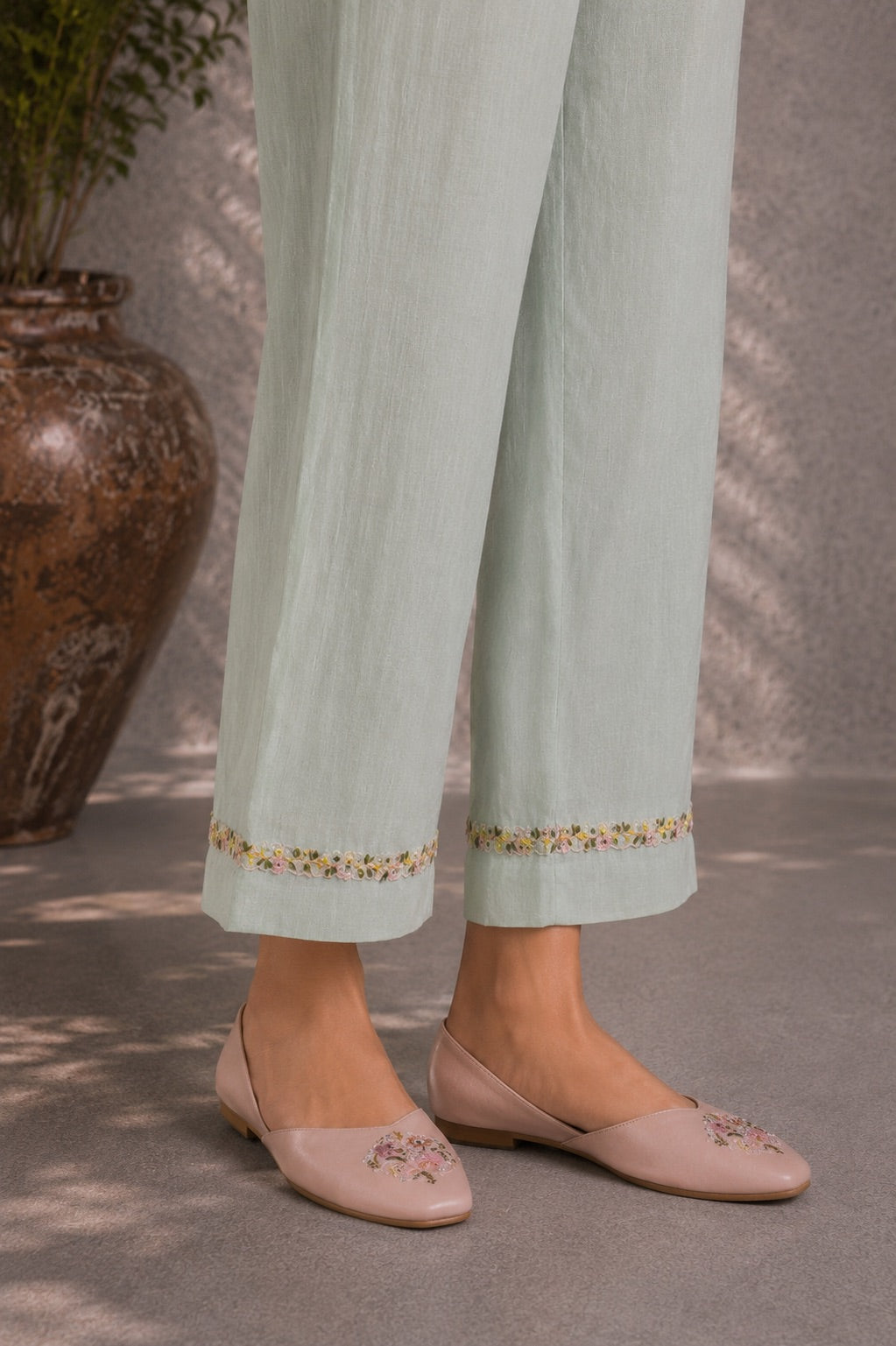 Pistachio Green Kurta Set