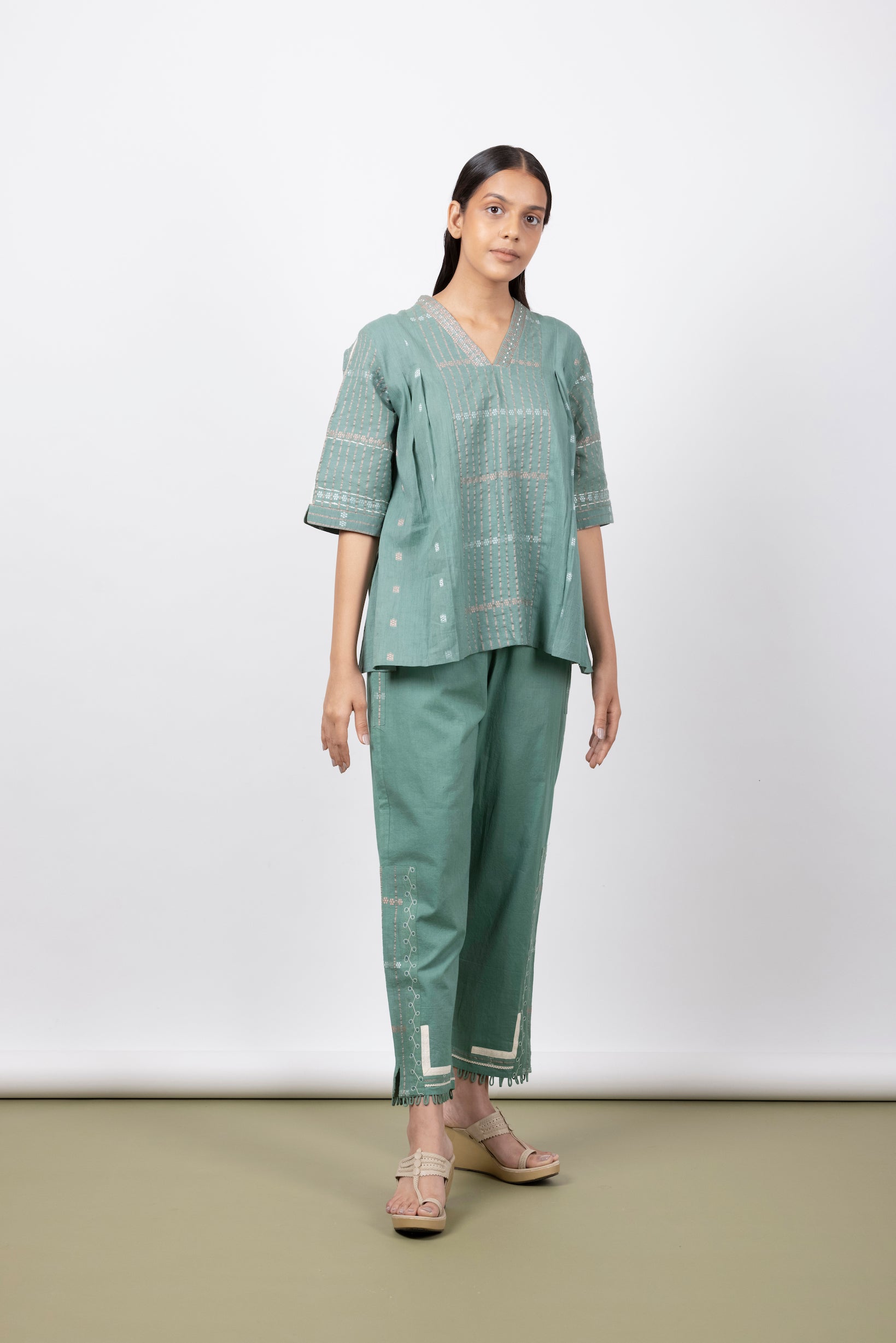 Beryl Green Co-ords - Mélange