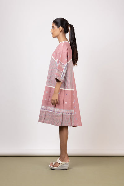 Mellow Pink Short Dress - Mélange