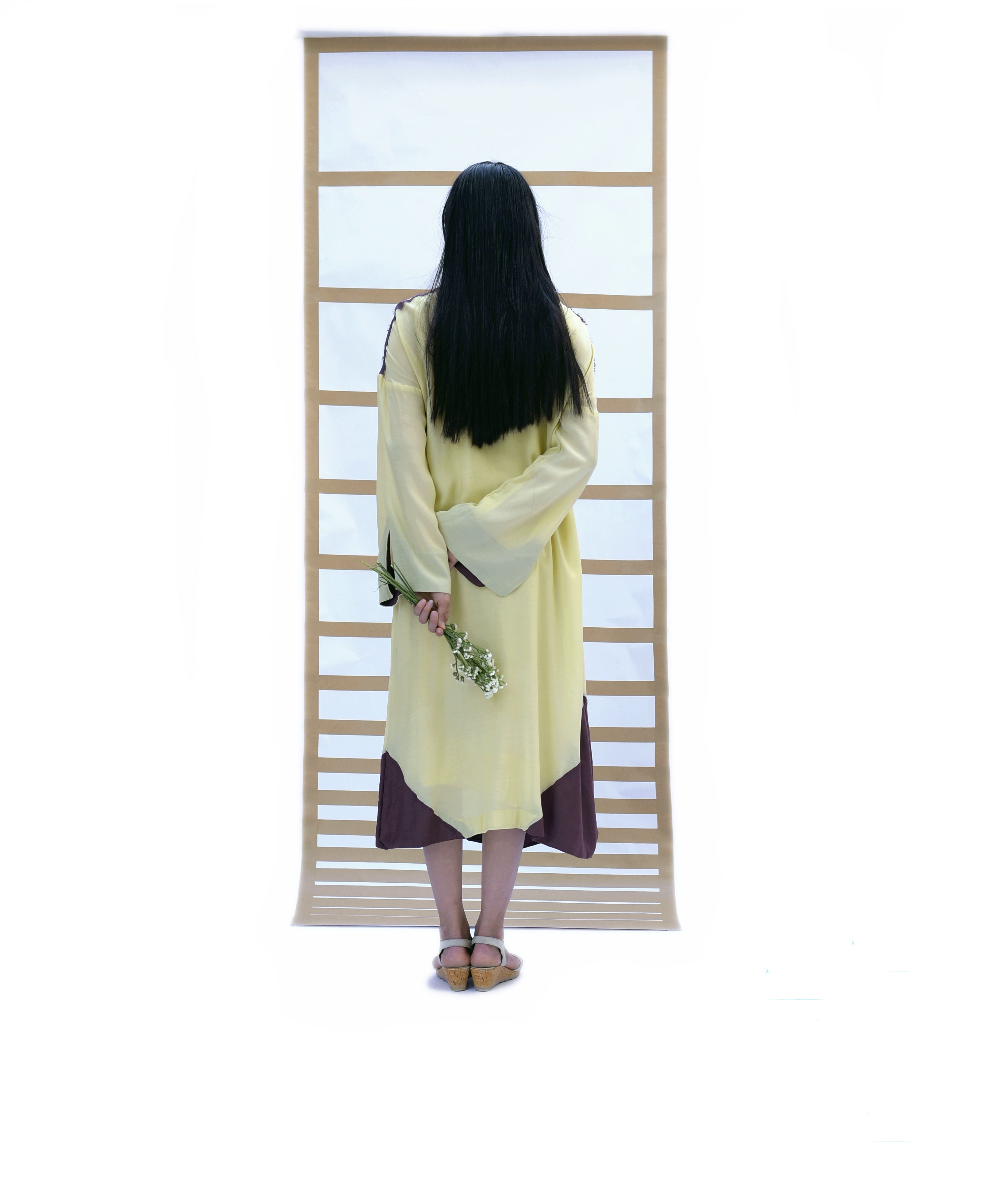 Fringed Long Dress - Pistachio Green