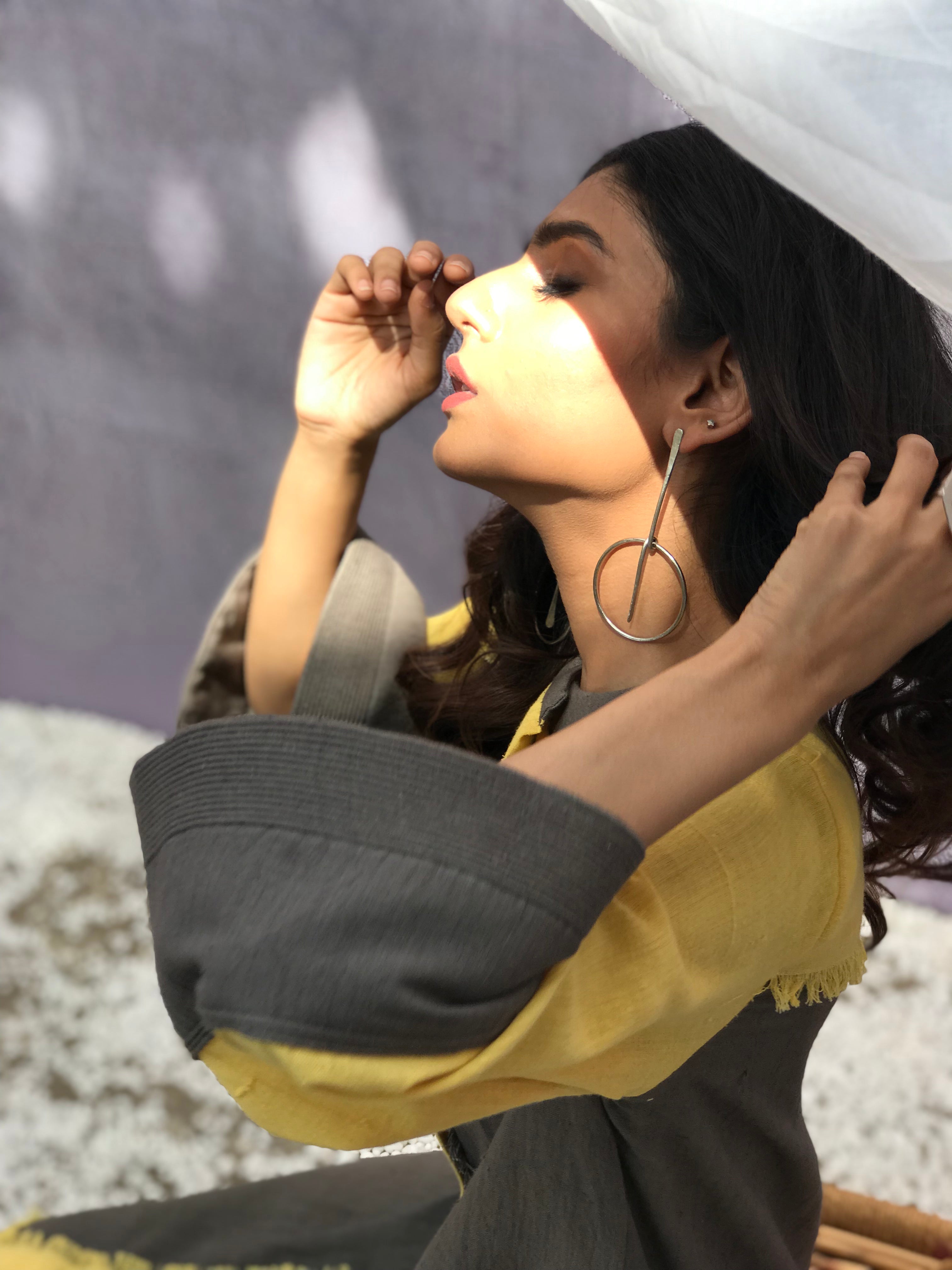 CORD - Fringed Short Shirt Dress