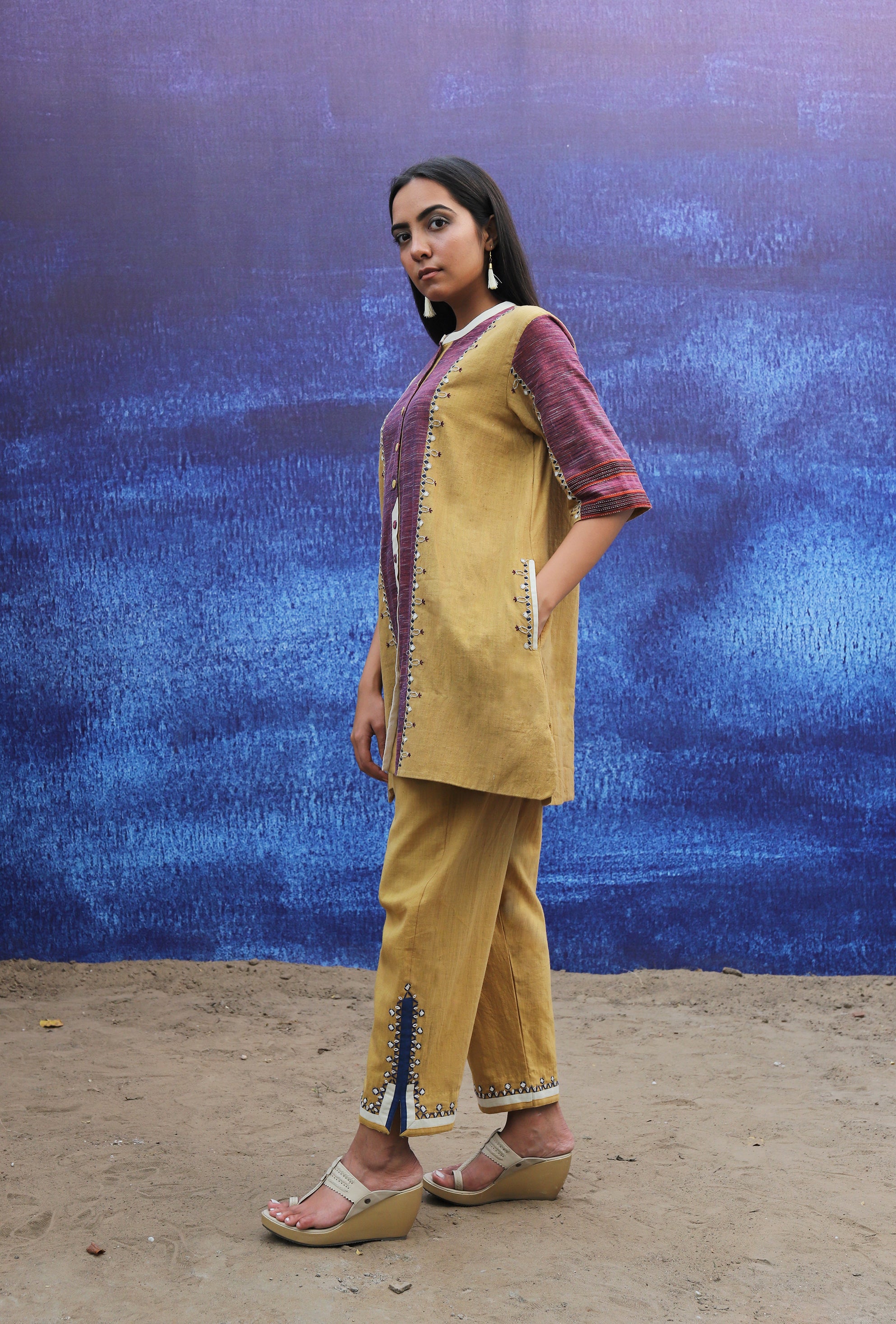 Casual Contemporary Collection - Long Cotton Tunic