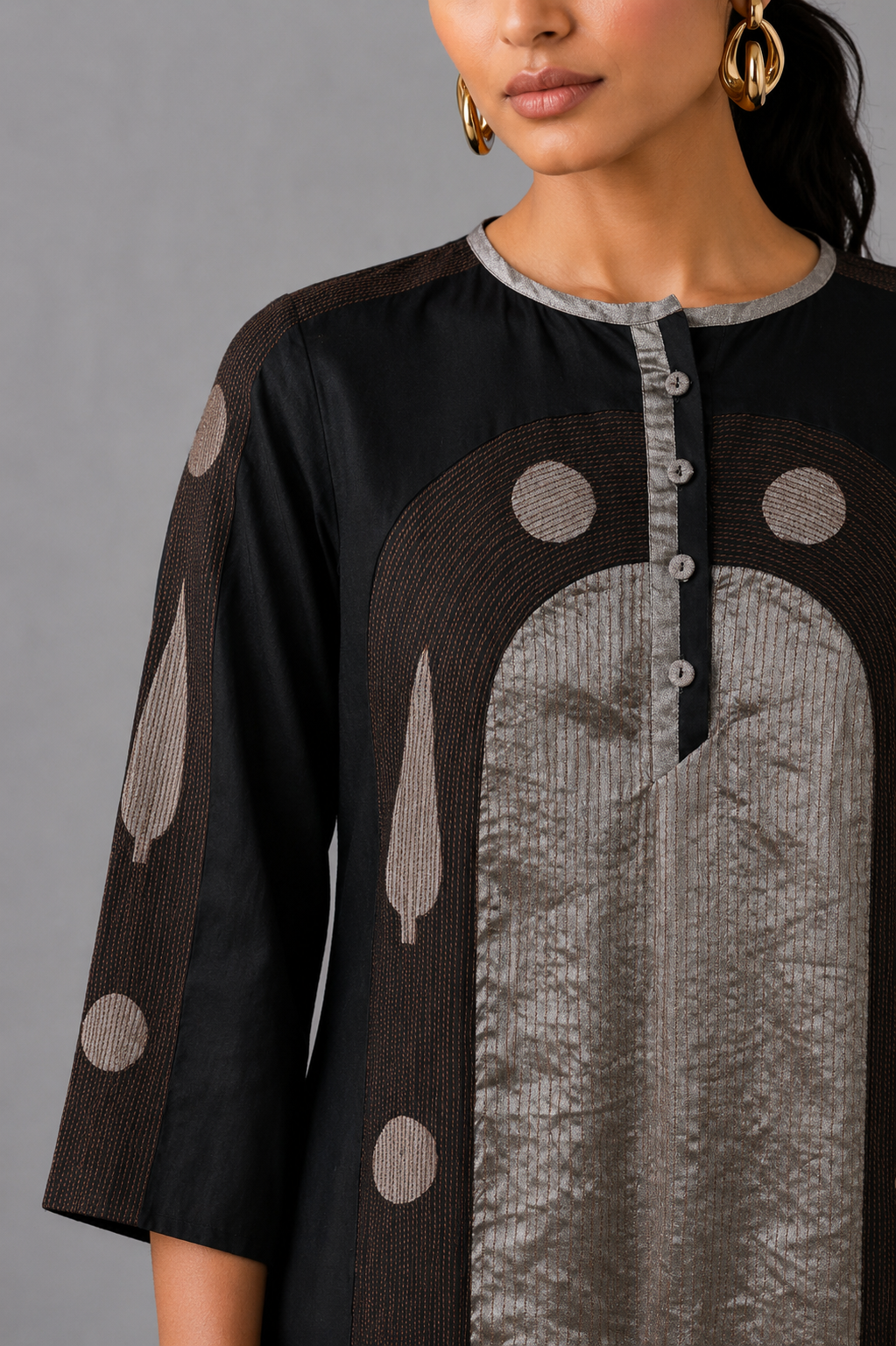Arch - Black Kurta Set