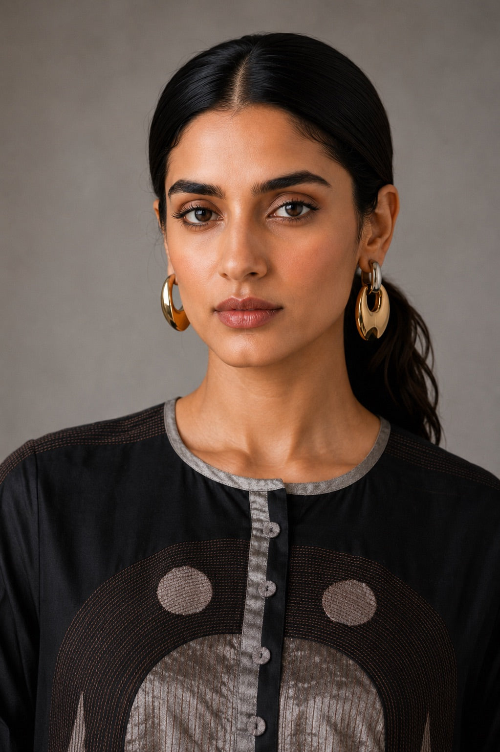 Arch - Black Kurta Set