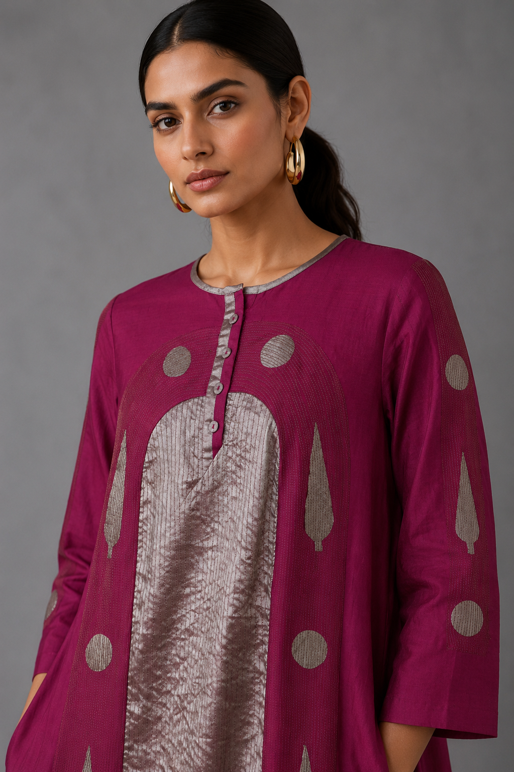 Arch - Mauve Kurta Set