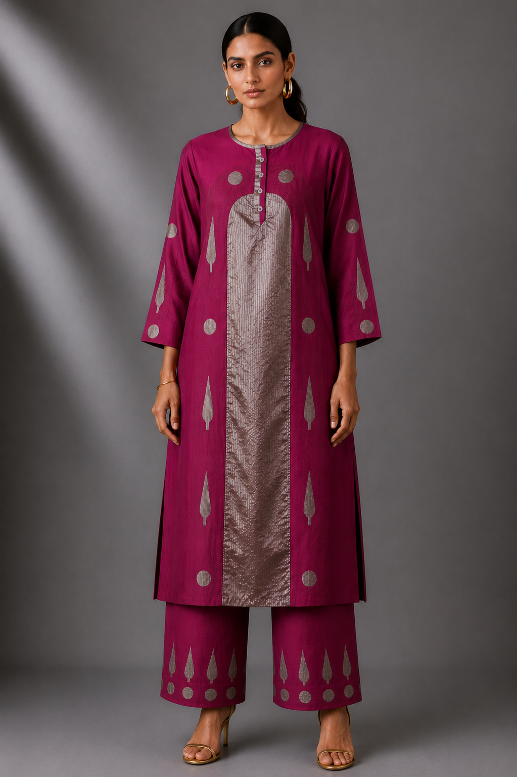 Arch - Mauve Kurta Set