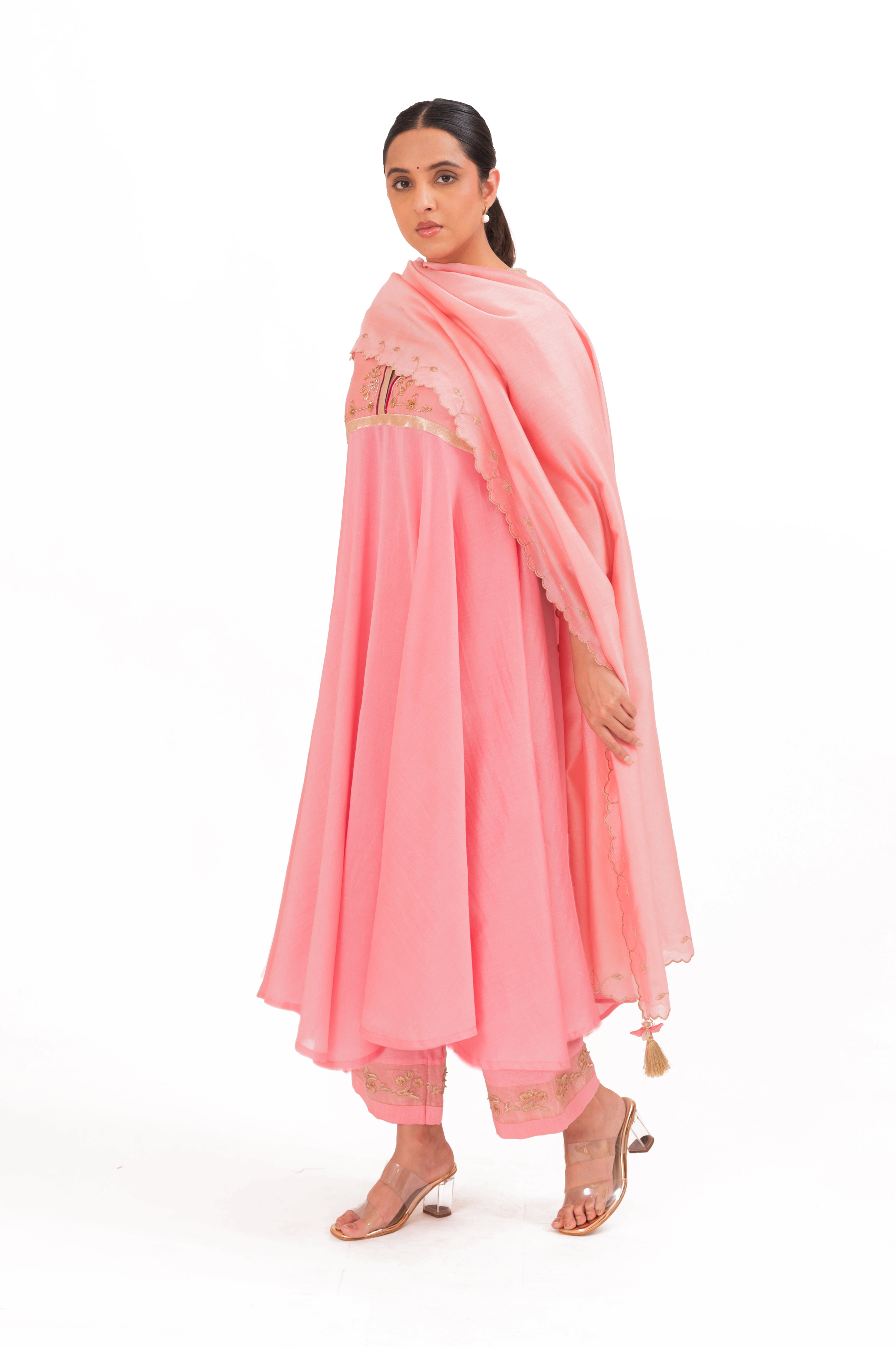 LILA - Lotus Pink - Anarkali Set
