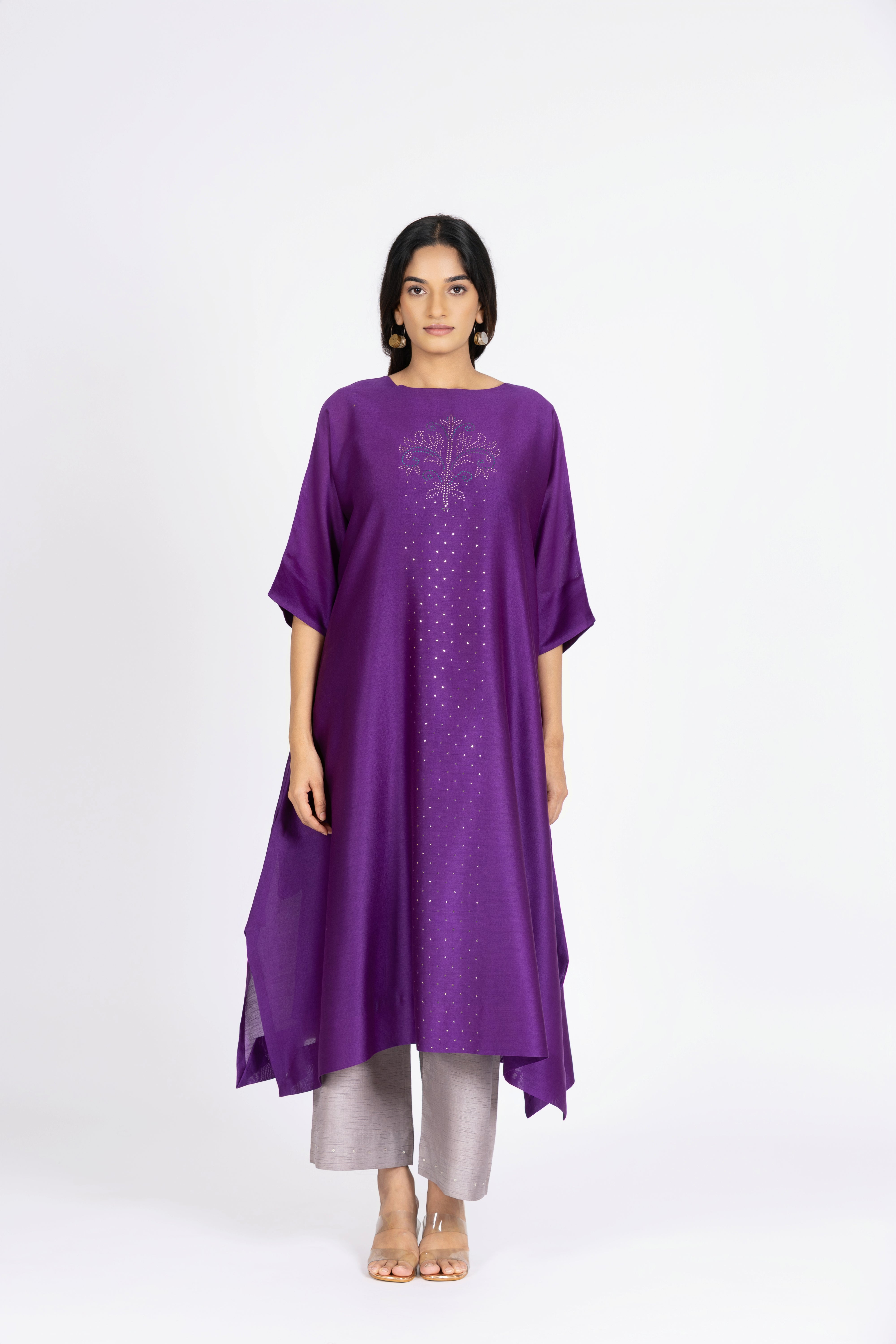 Violet Kimono Kurta / Dress