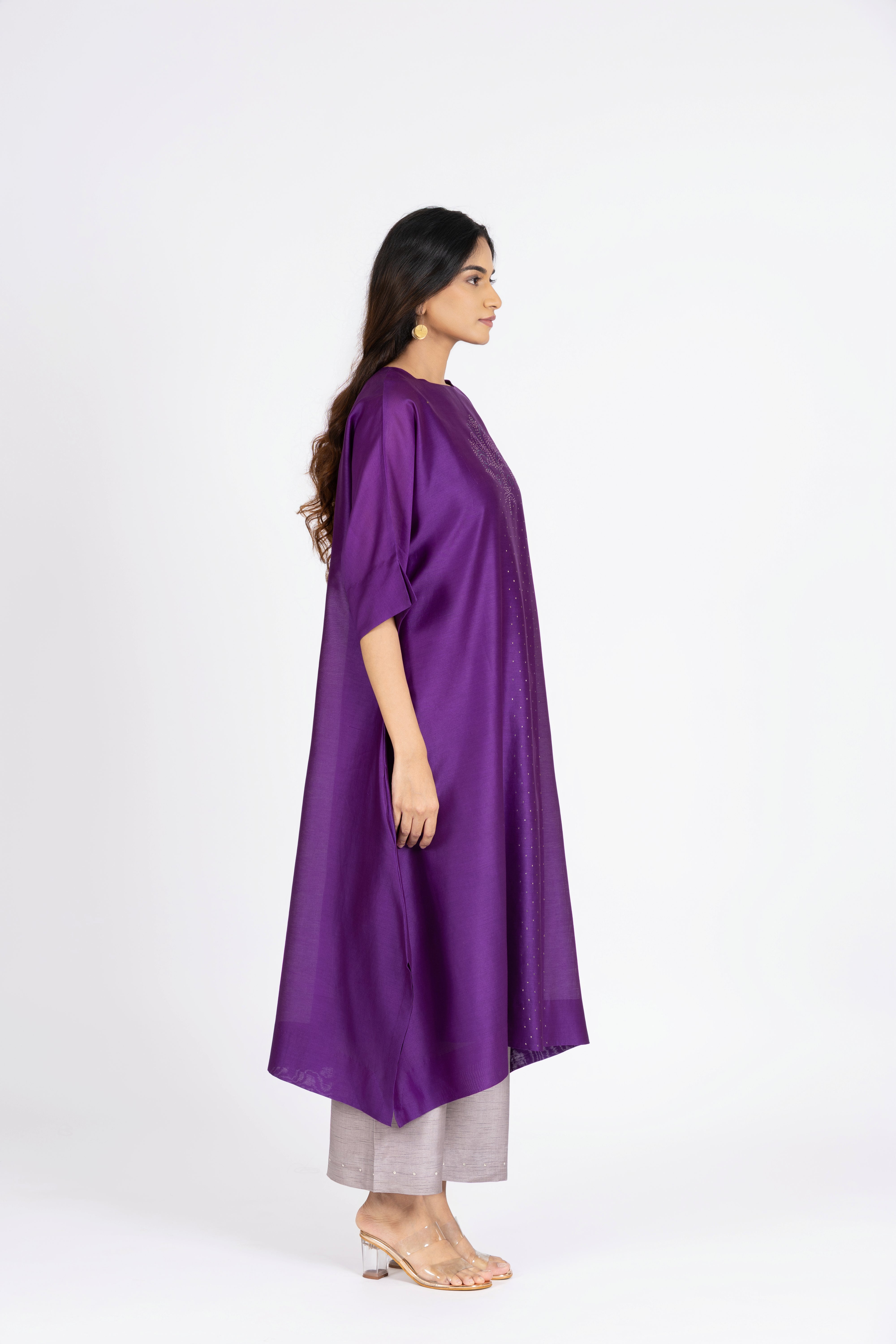 Violet Kimono Kurta / Dress