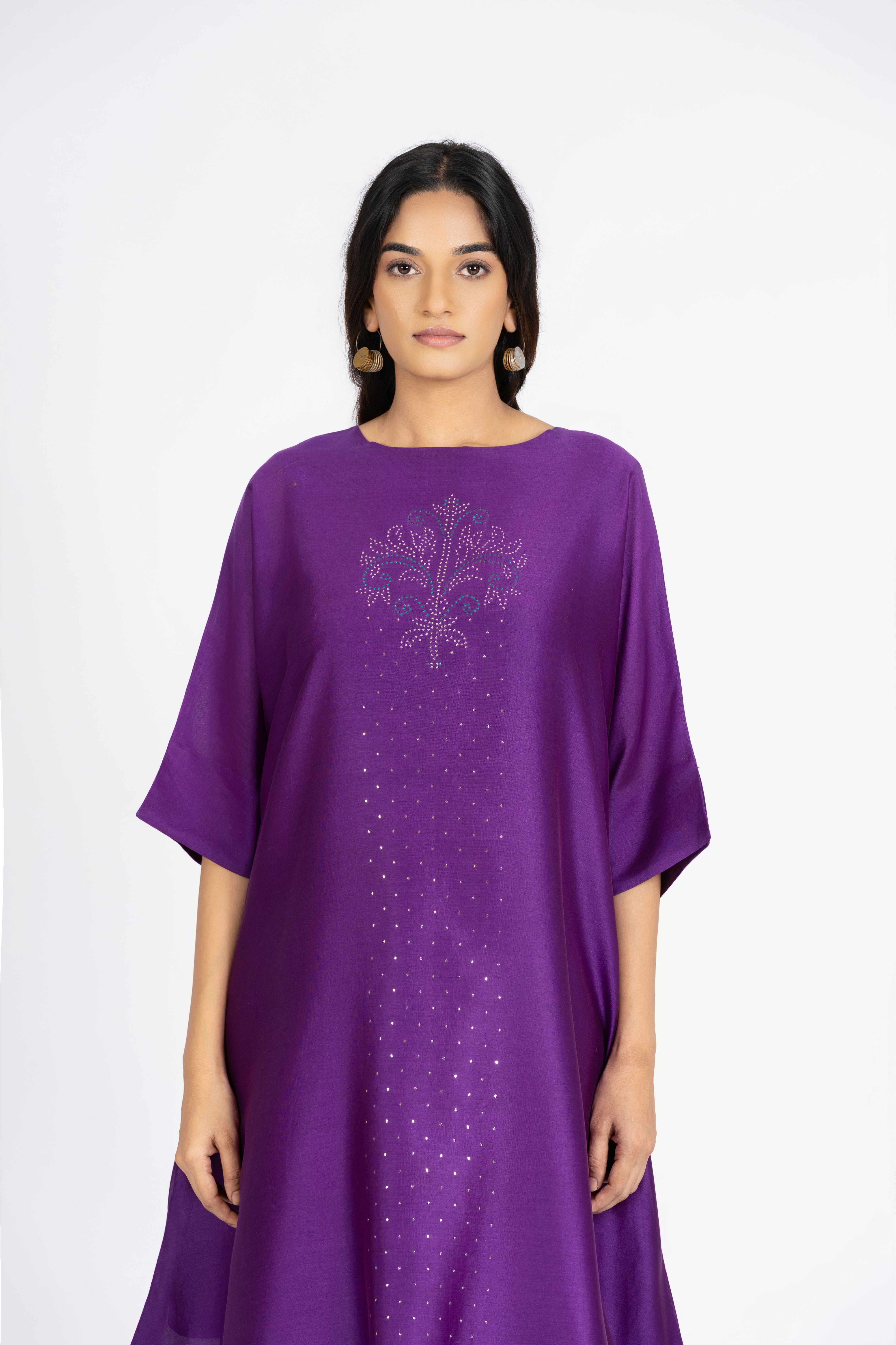 Violet Kimono Kurta / Dress