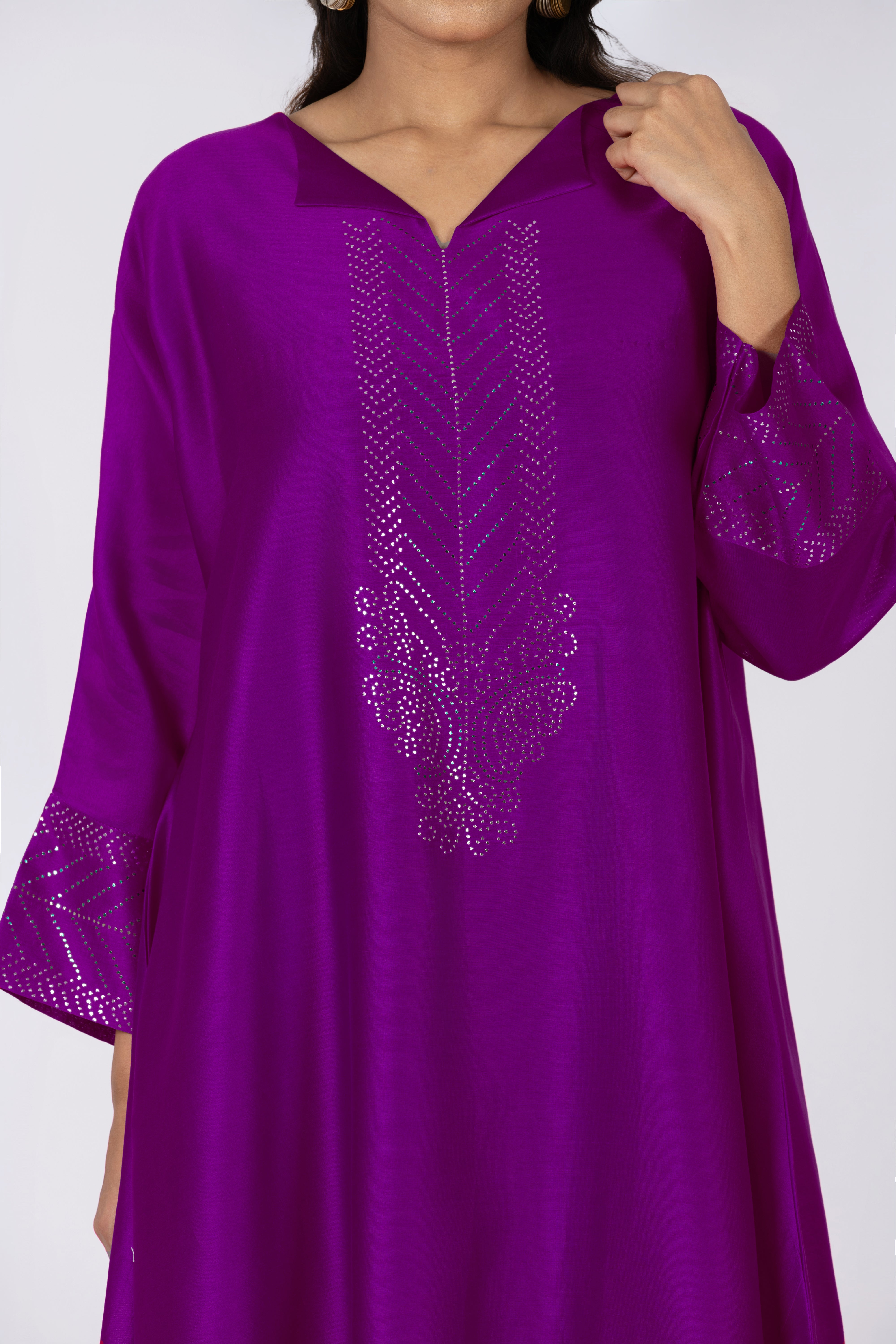 Violet Kimono Tunic