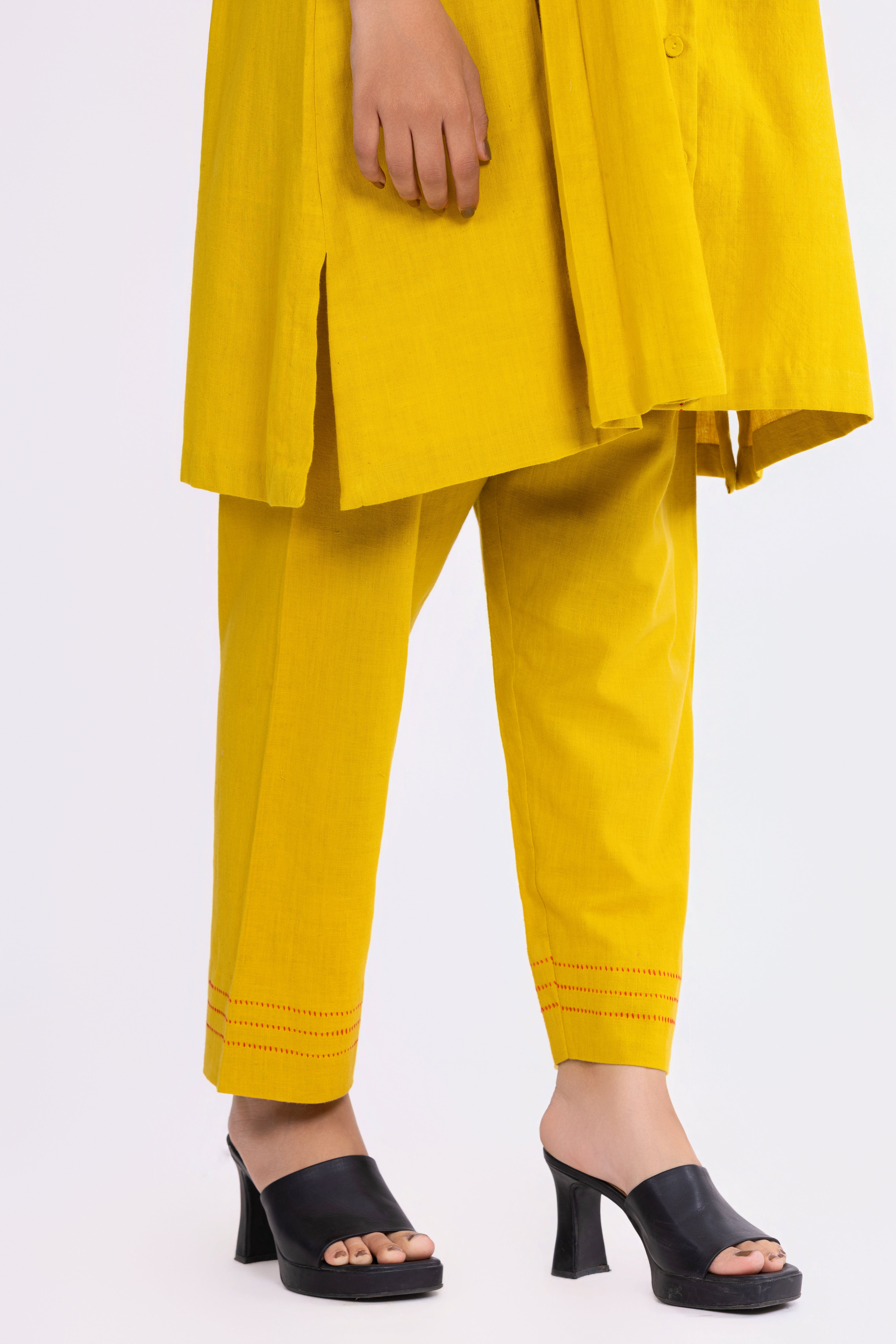 Corn Yellow Shirt & Pants Set - coord set