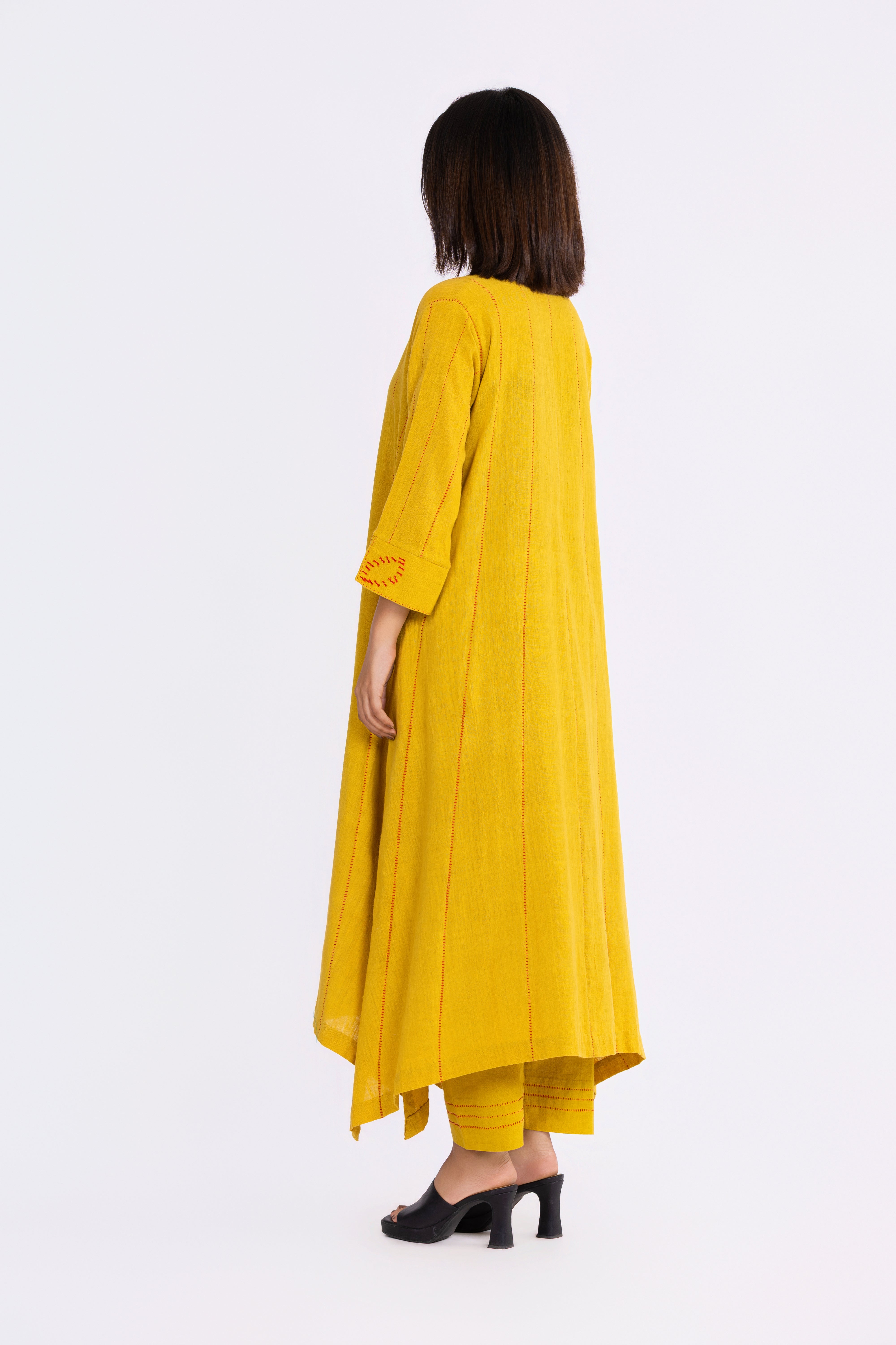 Corn Yellow Kurta Set