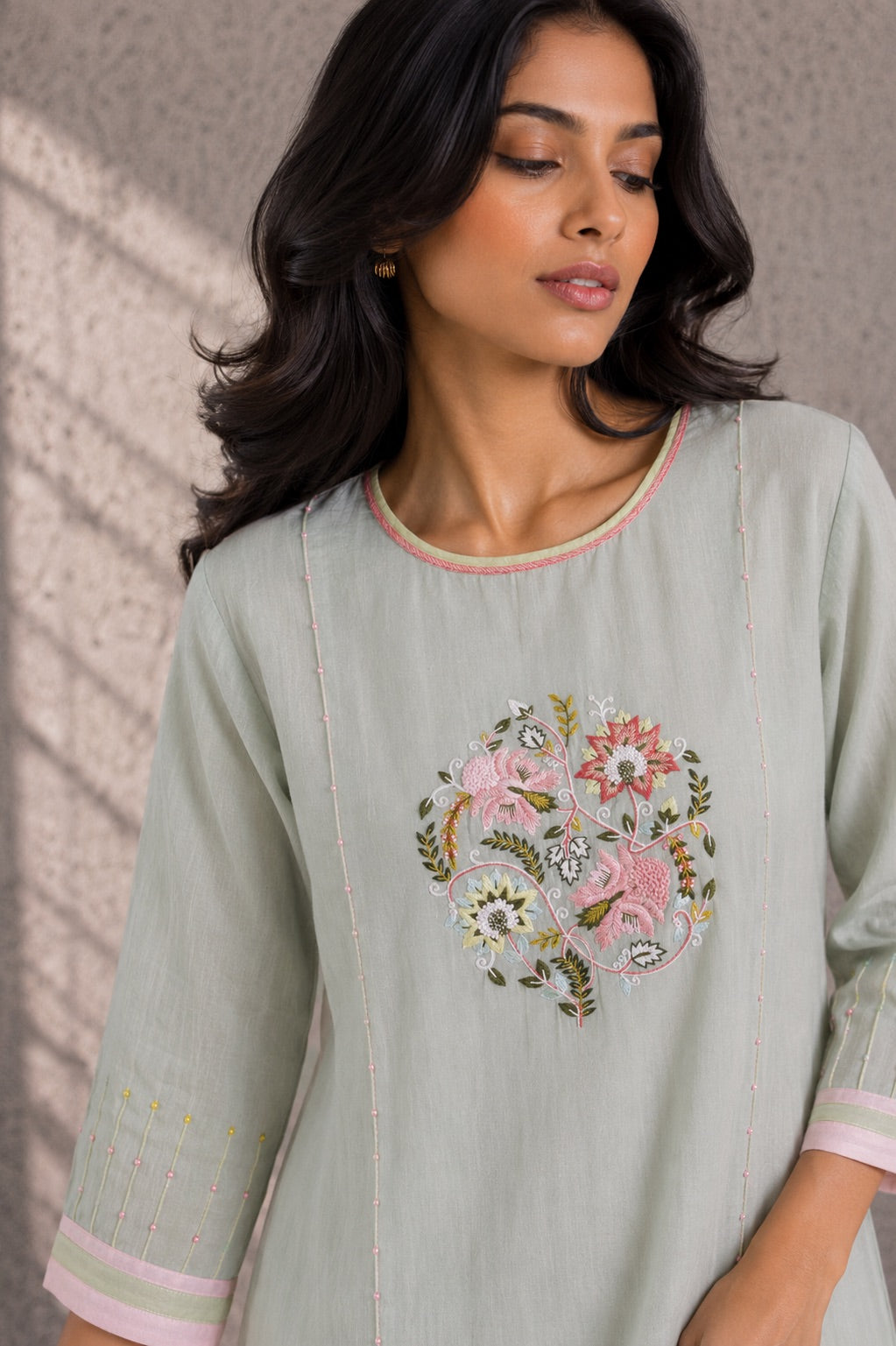 Pistachio Green Kurta Set