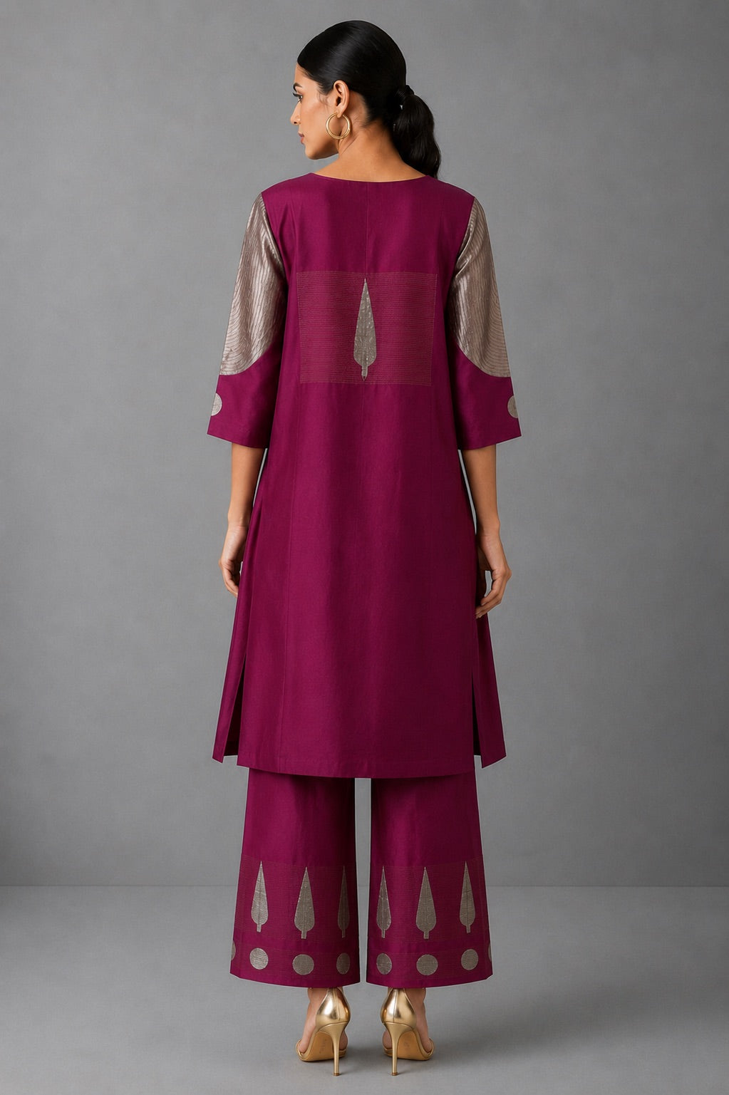 Arch - Mauve Tunic Set