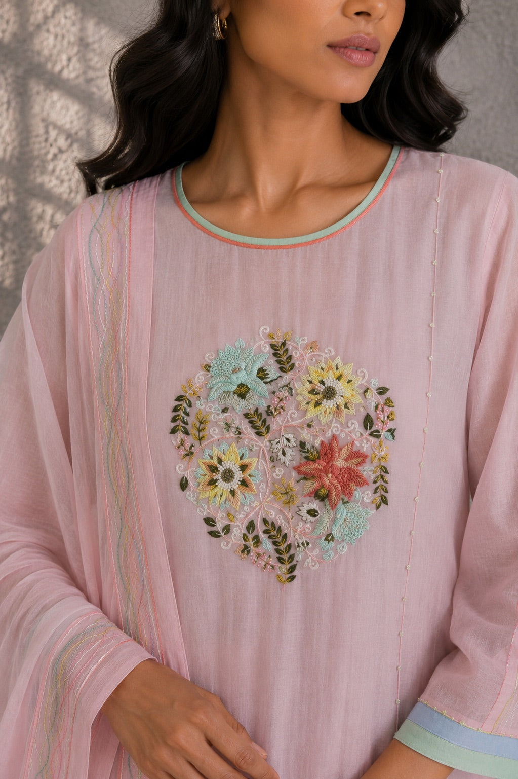 Lotus Pink Kurta Set