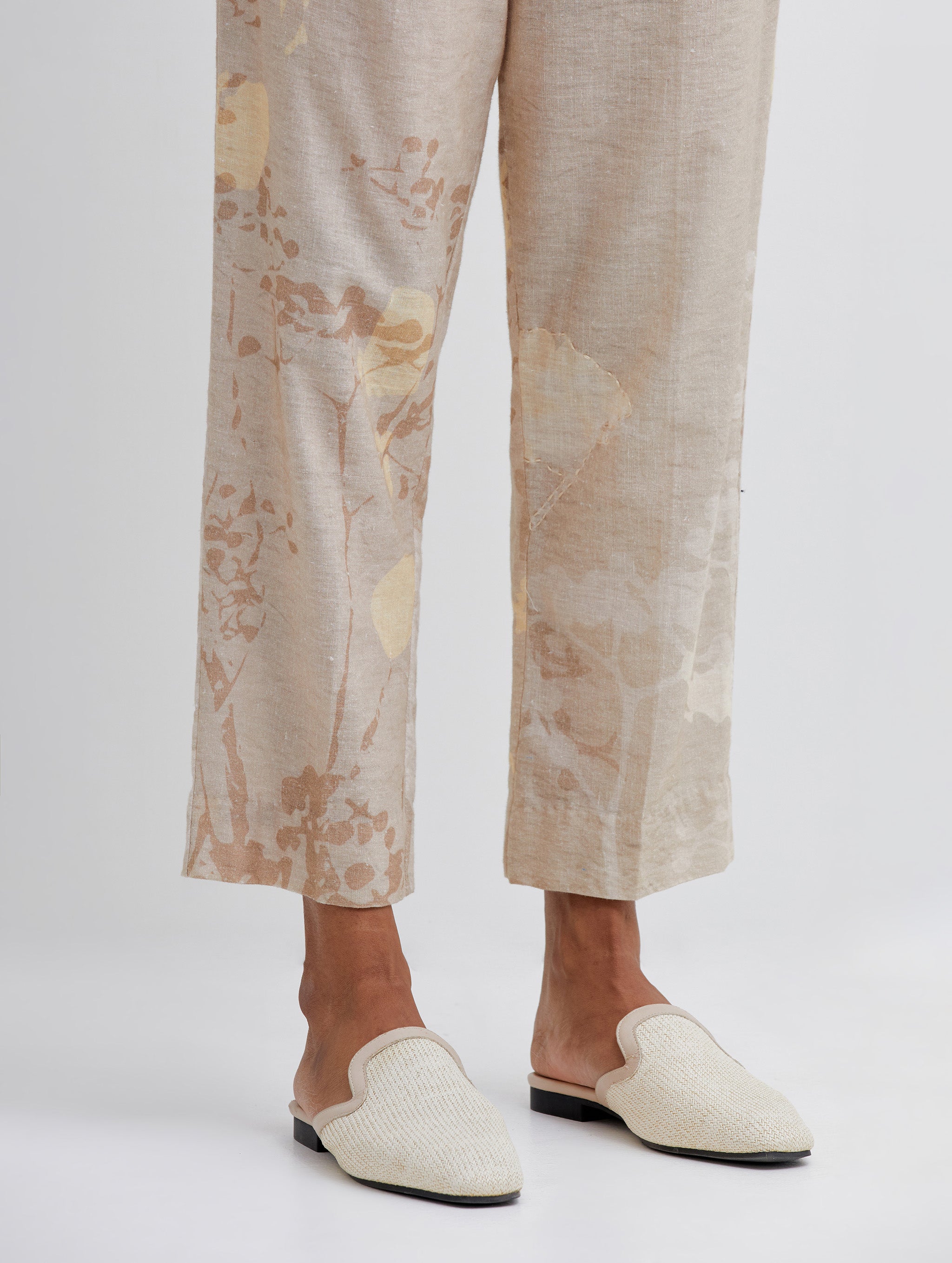 Foliage Beige Pants
