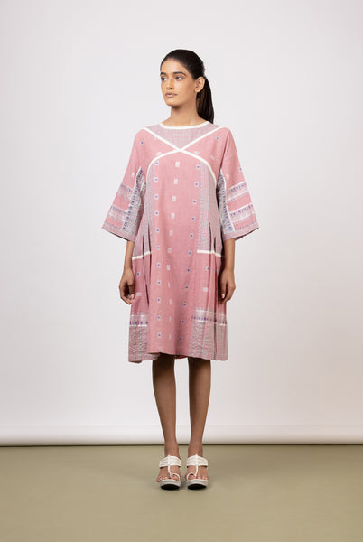 Mellow Pink Short Dress - Mélange