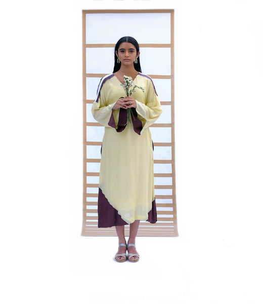Fringed Long Dress - Pistachio Green