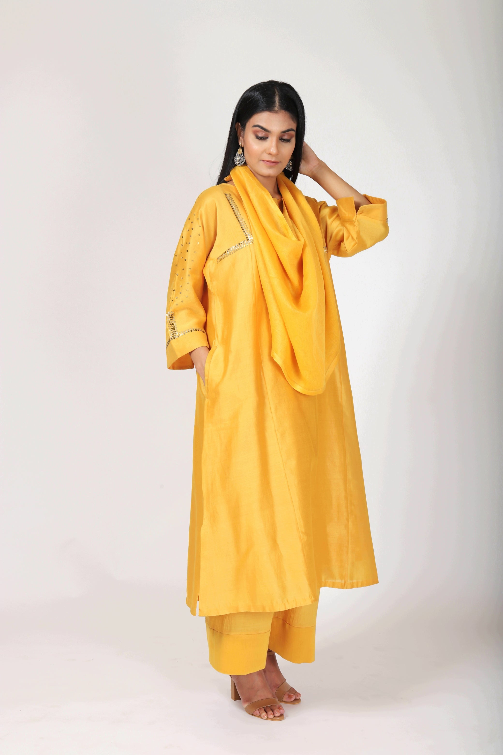 Bhavik Shah - Tvasksati - Festive Silk Kurta Set